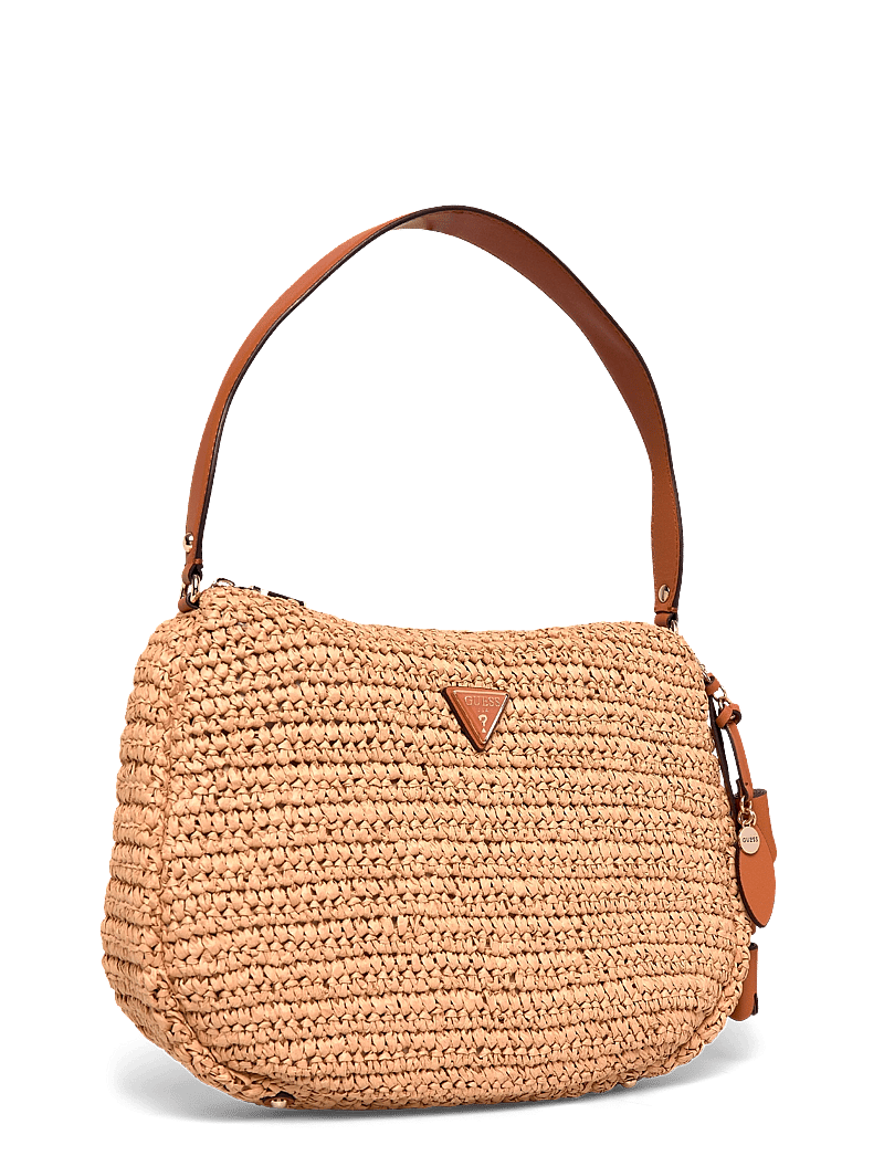 GUESS - OFELIA HOBO SHOULDER BAG - hverdags stil - natural/cognac - 2