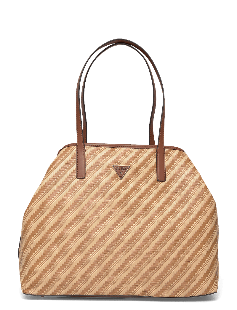 GUESS - VIKKY II LARGE 2 IN 1 TOTE - shoppers - natural/cognac - 0