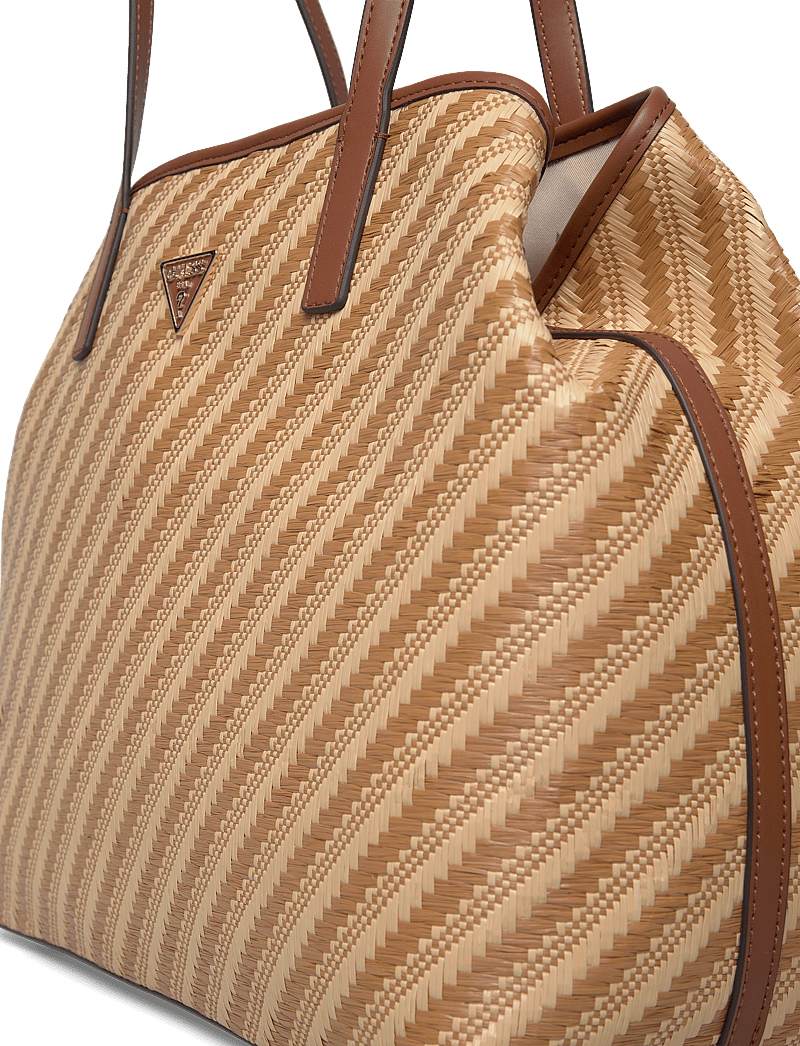 GUESS - VIKKY II LARGE 2 IN 1 TOTE - shoppers - natural/cognac - 3