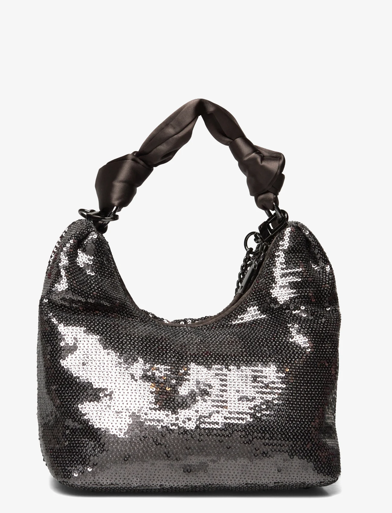 GUESS - VELINA HOBO - handbags - pewter - 1