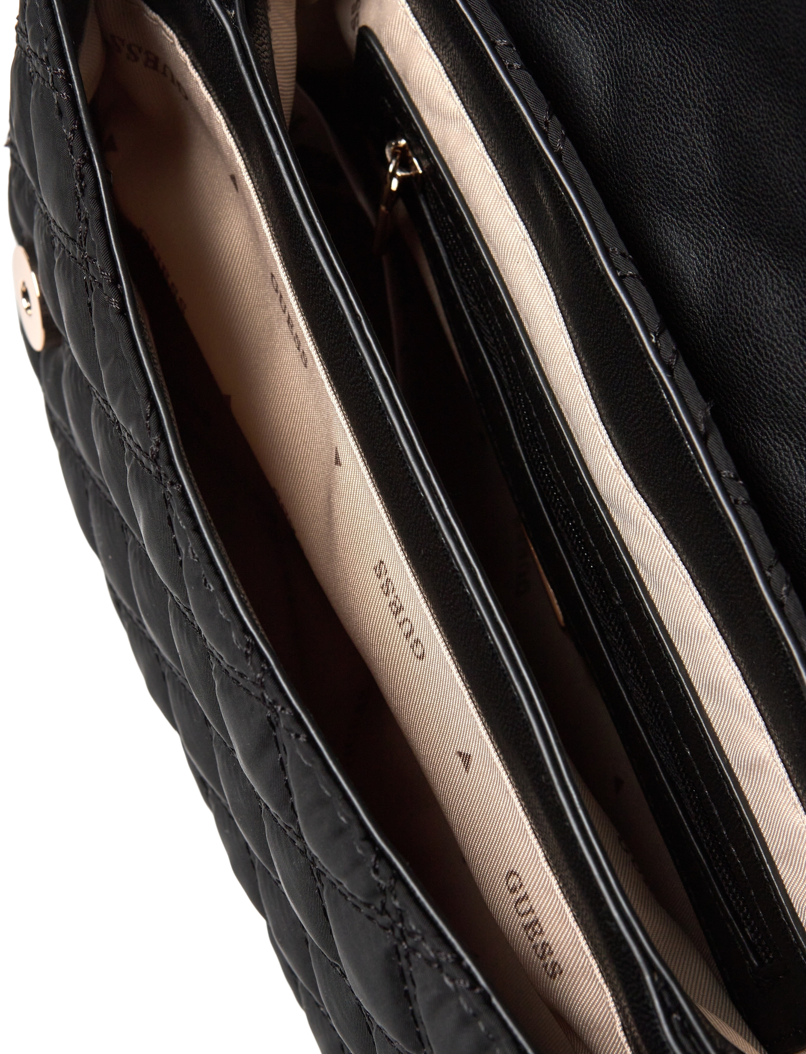 GUESS - GIULLY 2 COMP CNVRTBLE FLAP - black - 4