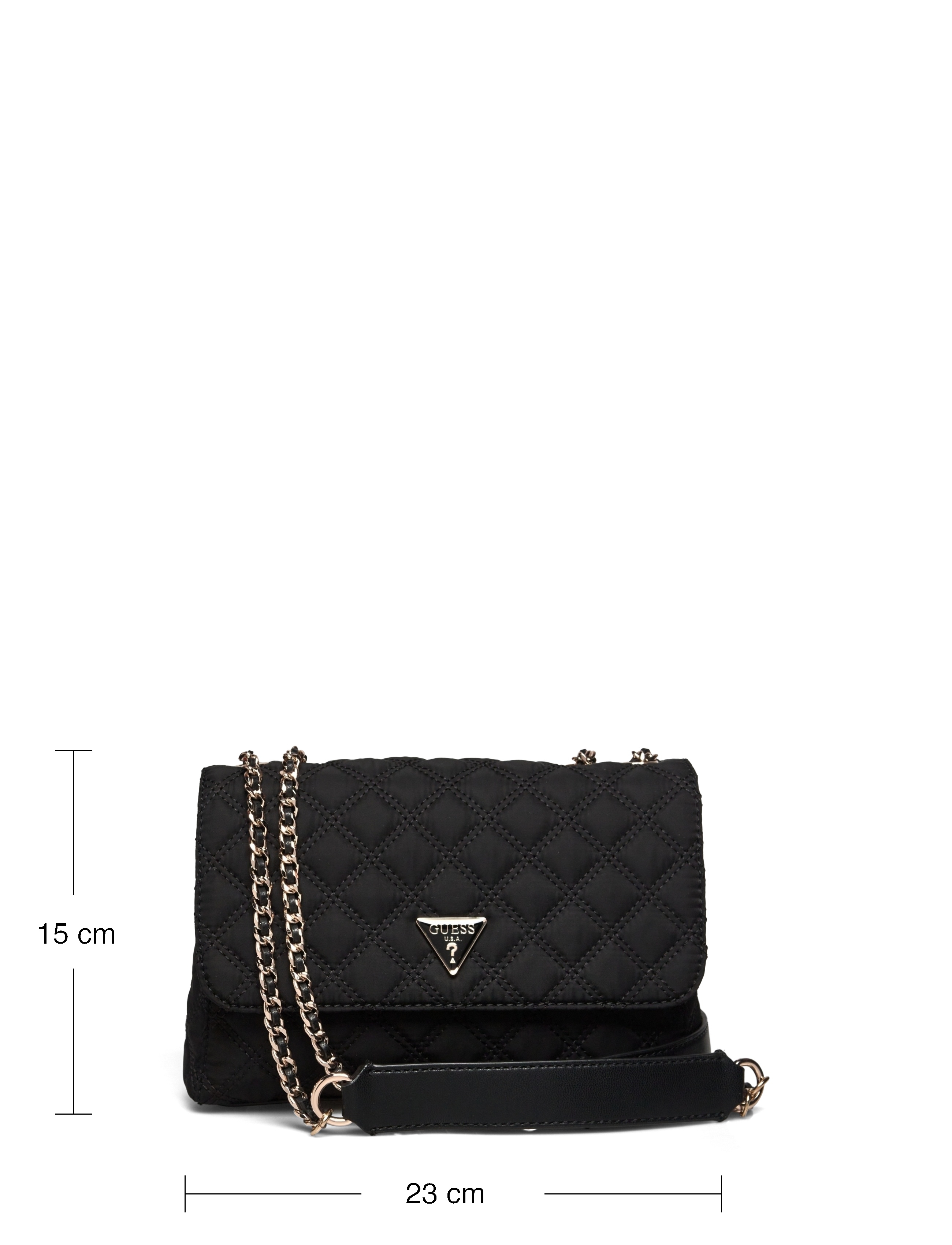 GUESS - GIULLY 2 COMP CNVRTBLE FLAP - black - 5