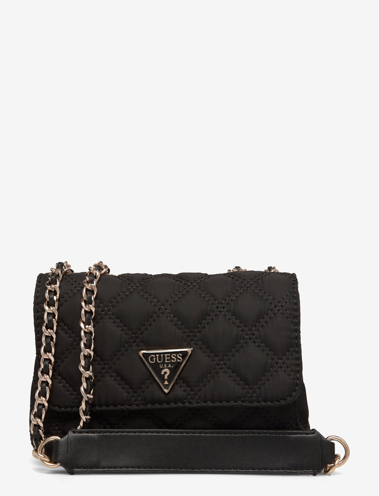 GUESS - GIULLY MINI 2 COMP CNVRTBL FLP - aksessuaarid - black - 0