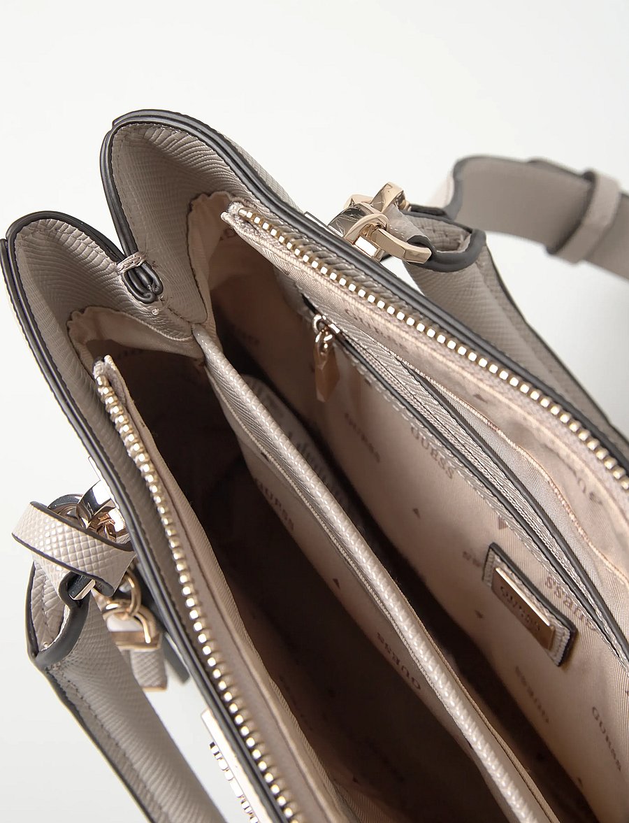 GUESS - NOELLE II SML MULTI COMP STCHL - arkityyli - taupe - 5