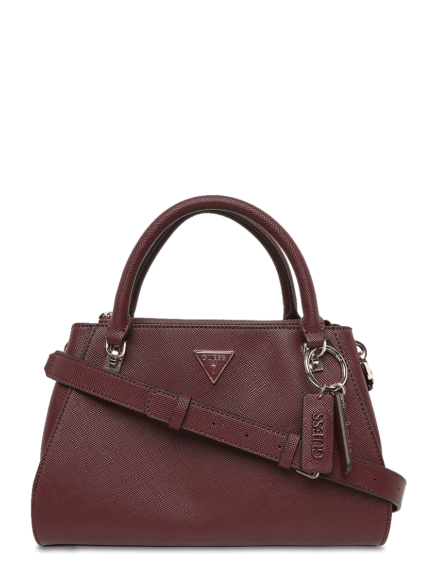 GUESS - NOELLE II LUXURY SATCHEL - alltags-style - burgundy - 0