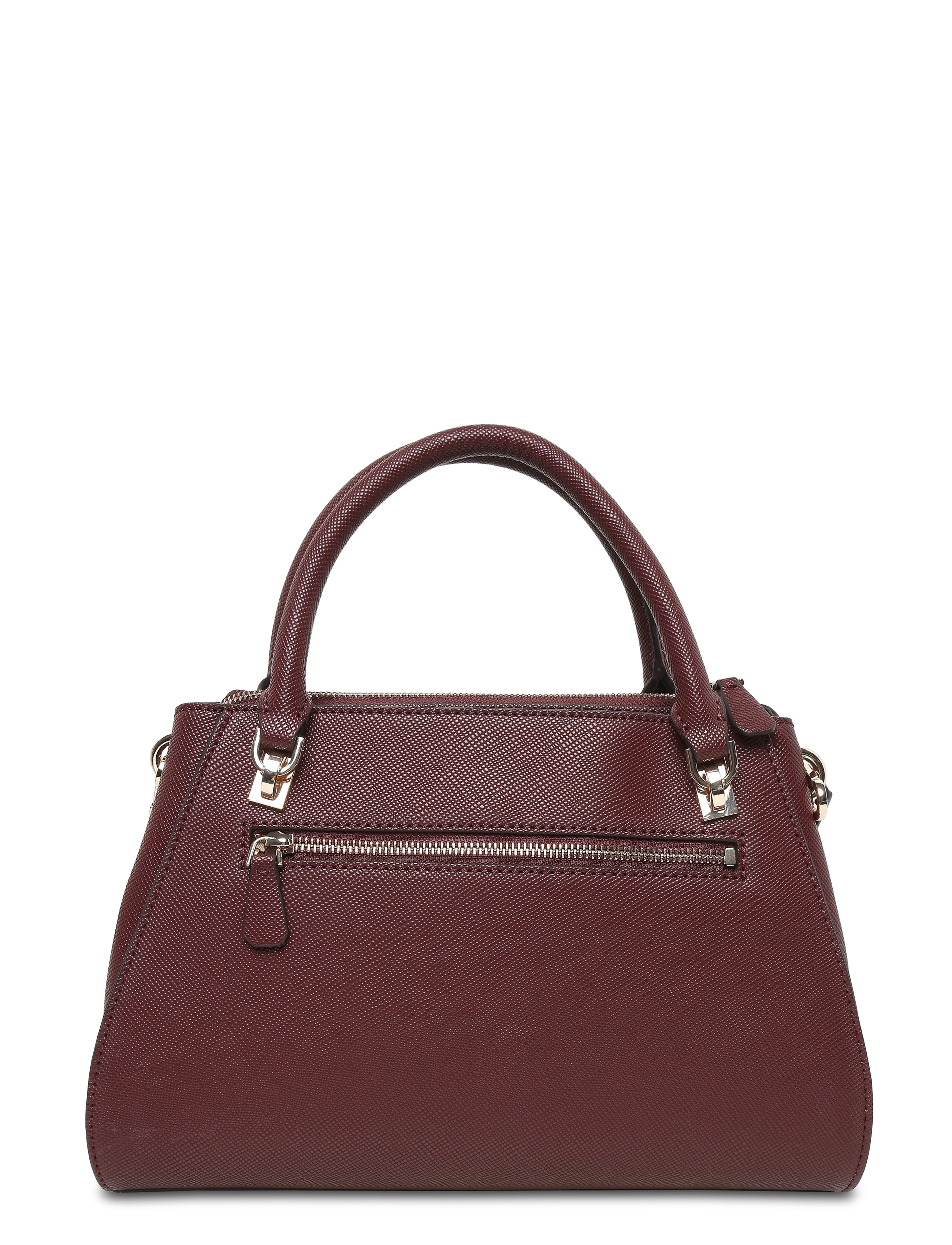GUESS - NOELLE II LUXURY SATCHEL - alltags-style - burgundy - 1