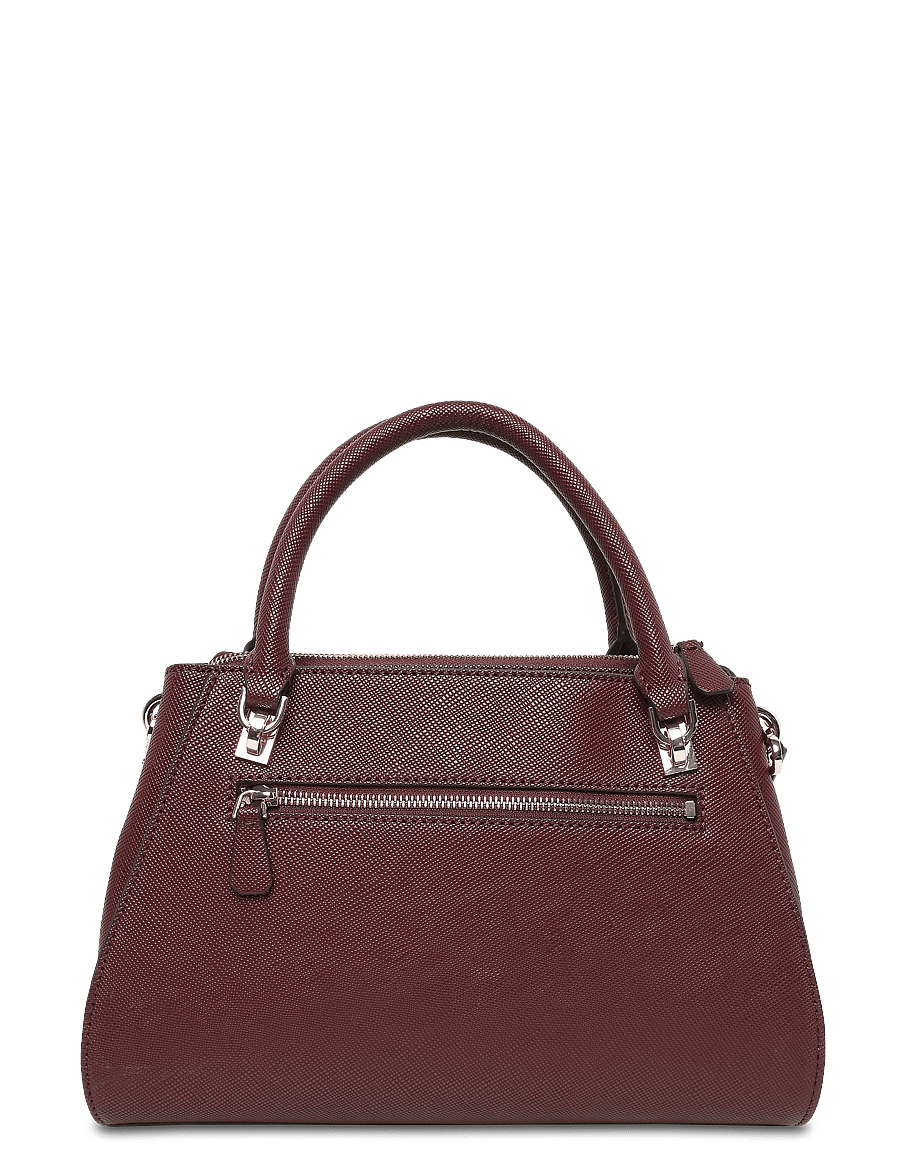 GUESS - NOELLE II LUXURY SATCHEL - alltags-style - burgundy - 1