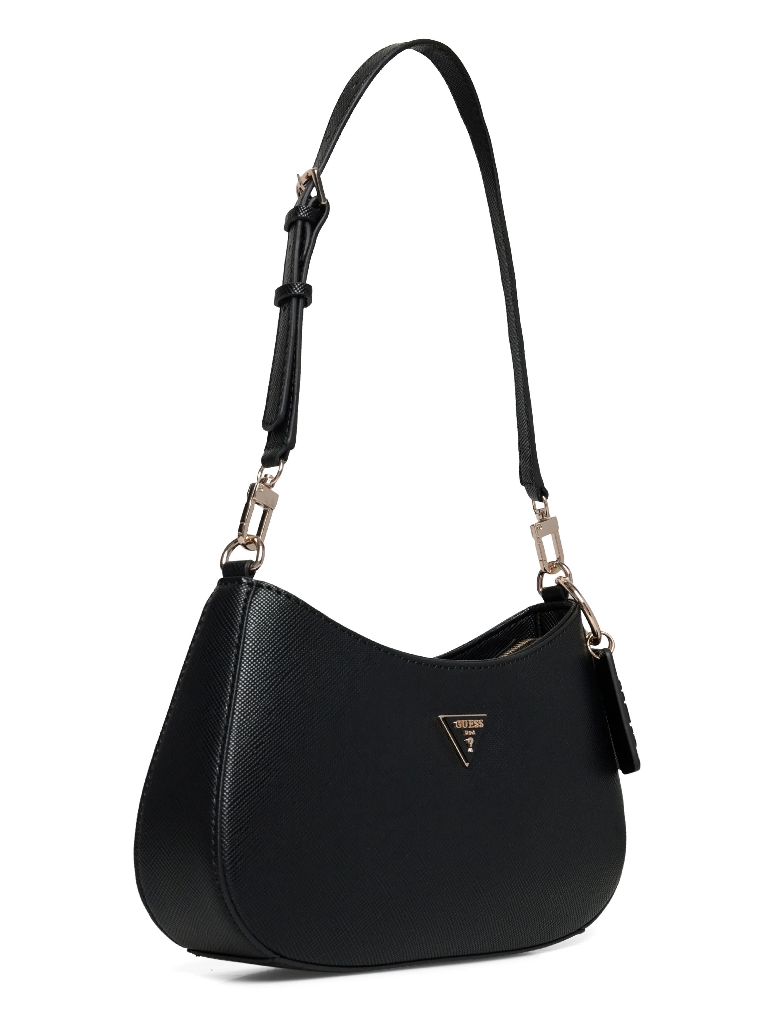 GUESS - NOELLE II TOP ZIP SHOULDER BAG - alltags-style - black - 2