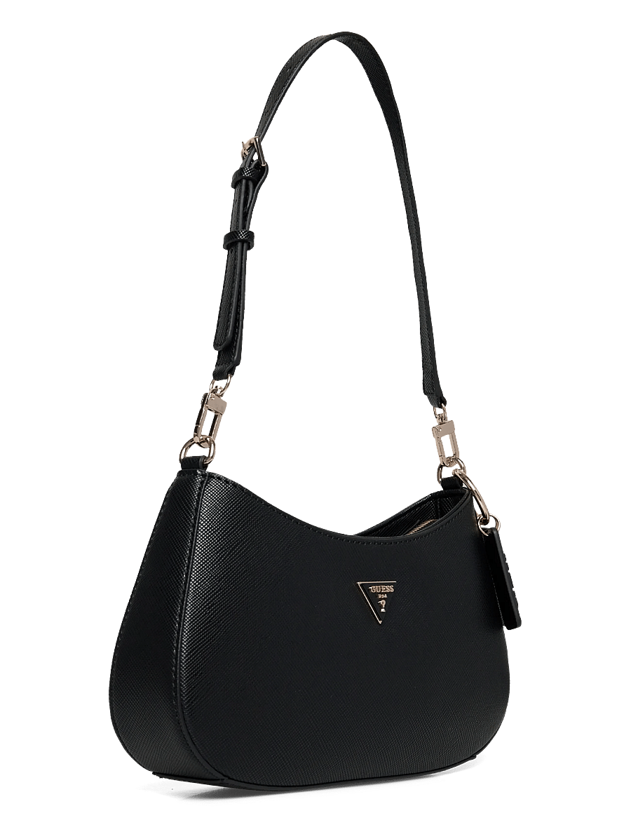 GUESS - NOELLE II TOP ZIP SHOULDER BAG - alltags-style - black - 2