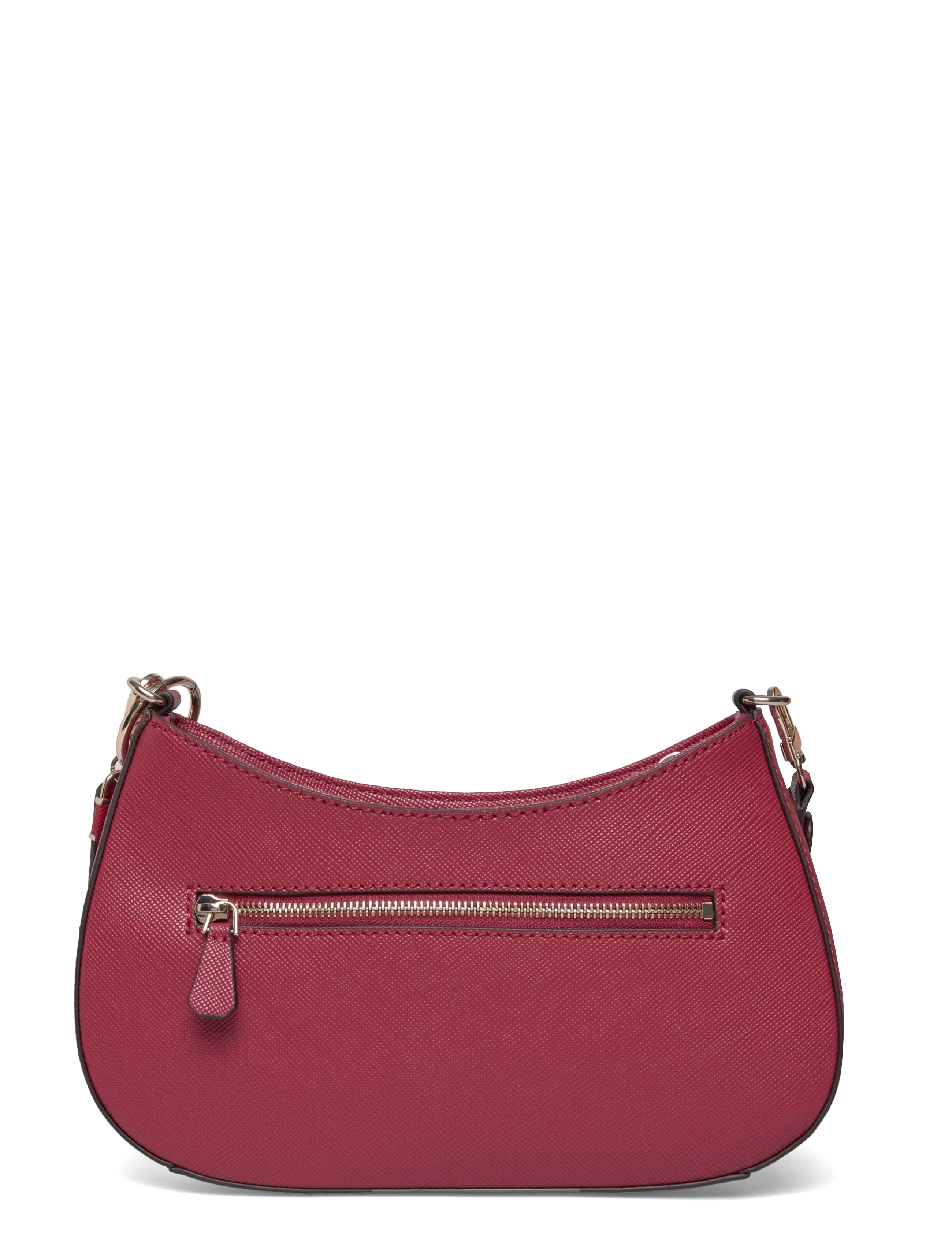 GUESS - NOELLE II TOP ZIP SHOULDER BAG - vardagsstil - garnet - 1
