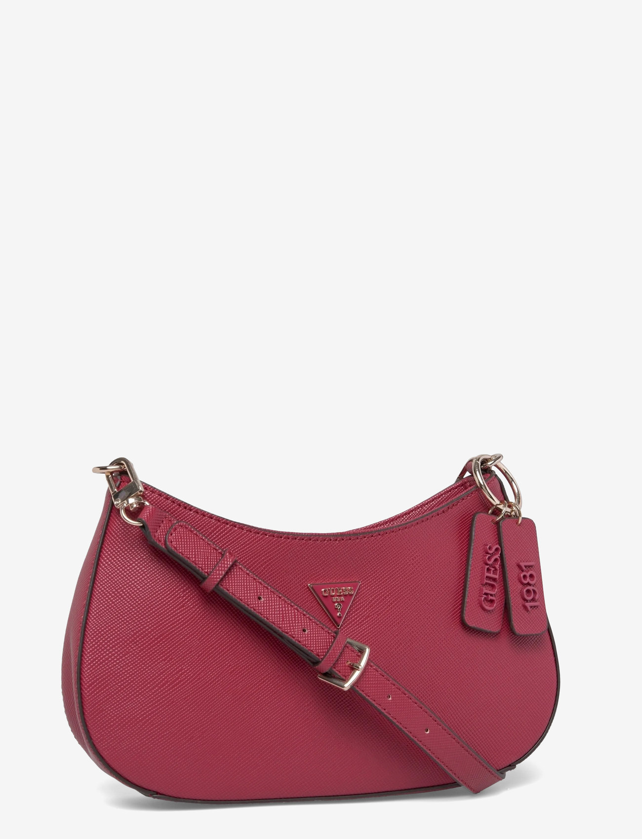 GUESS - NOELLE II TOP ZIP SHOULDER BAG - hverdags stil - garnet - 2