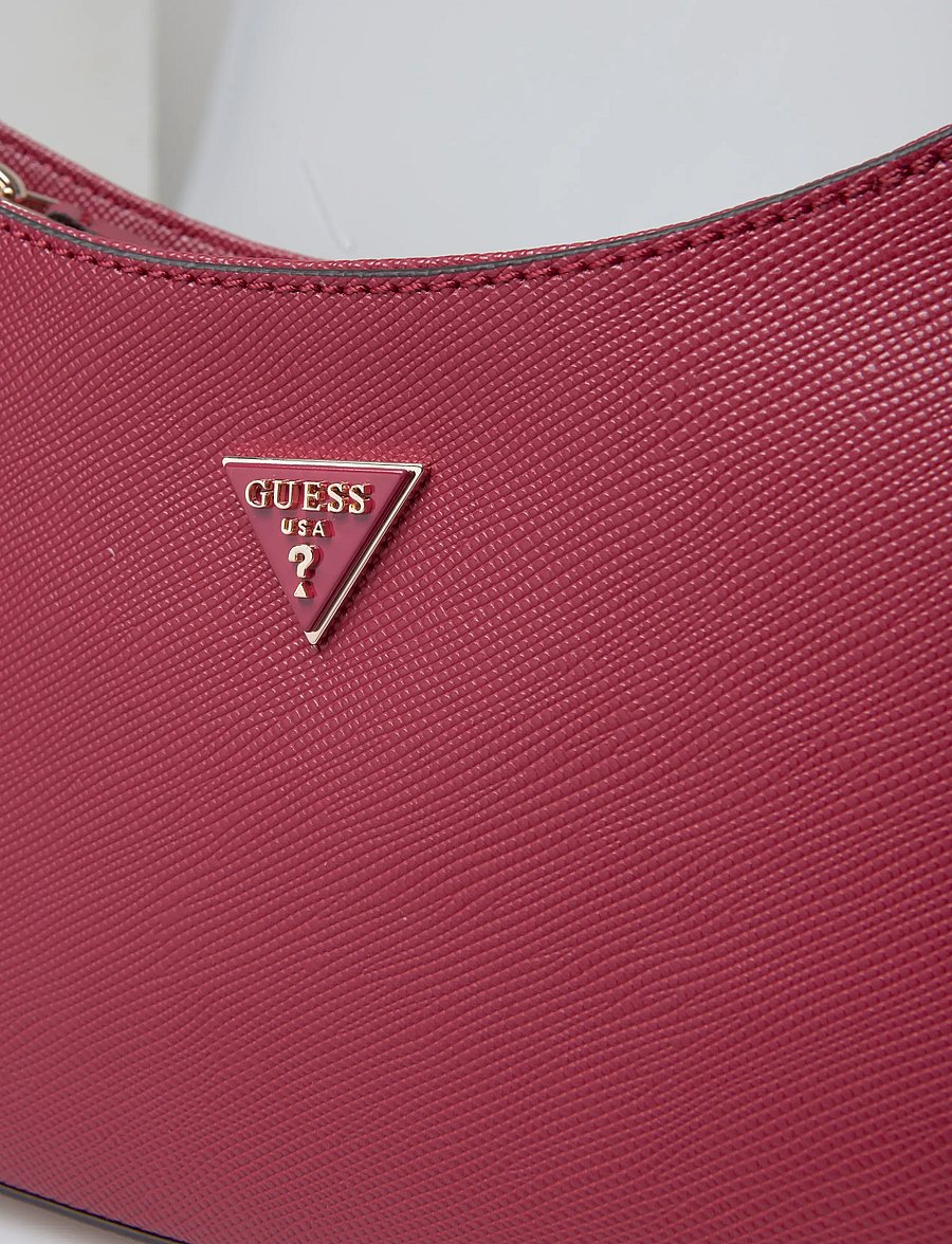 GUESS - NOELLE II TOP ZIP SHOULDER BAG - alltags-style - garnet - 3