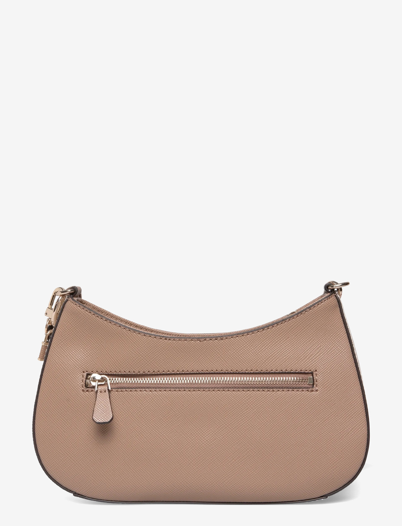 GUESS - NOELLE II TOP ZIP SHOULDER BAG - særlige begivenheder - tan multi - 1