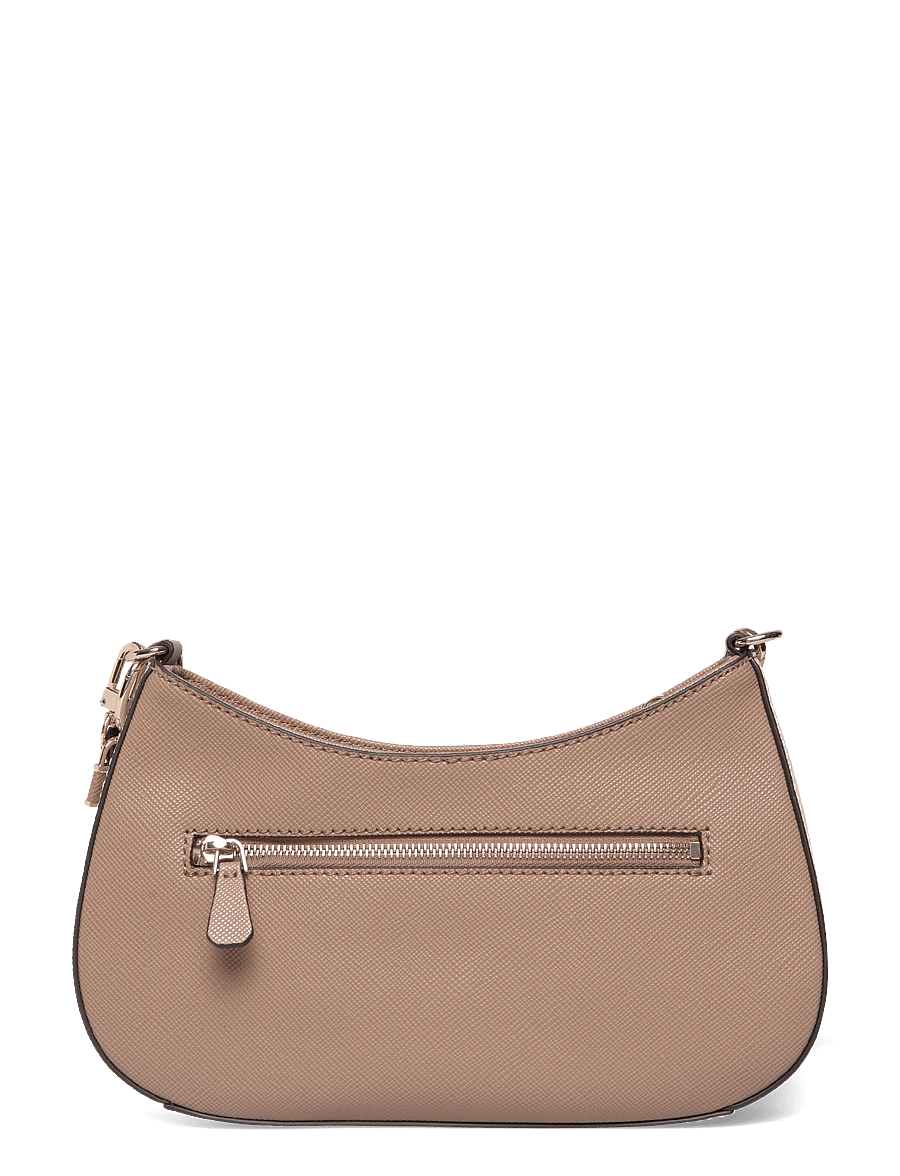GUESS - NOELLE II TOP ZIP SHOULDER BAG - alltags-style - tan multi - 1