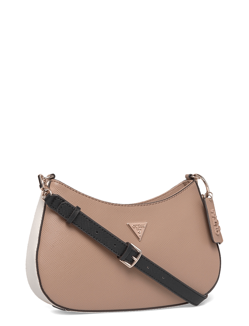 GUESS - NOELLE II TOP ZIP SHOULDER BAG - særlige begivenheder - tan multi - 2