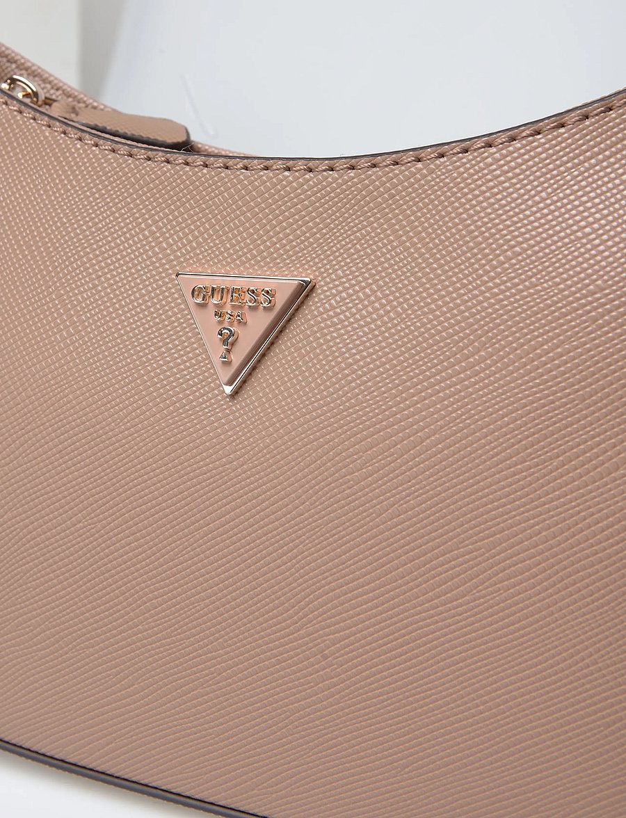 GUESS - NOELLE II TOP ZIP SHOULDER BAG - alltags-style - tan multi - 3
