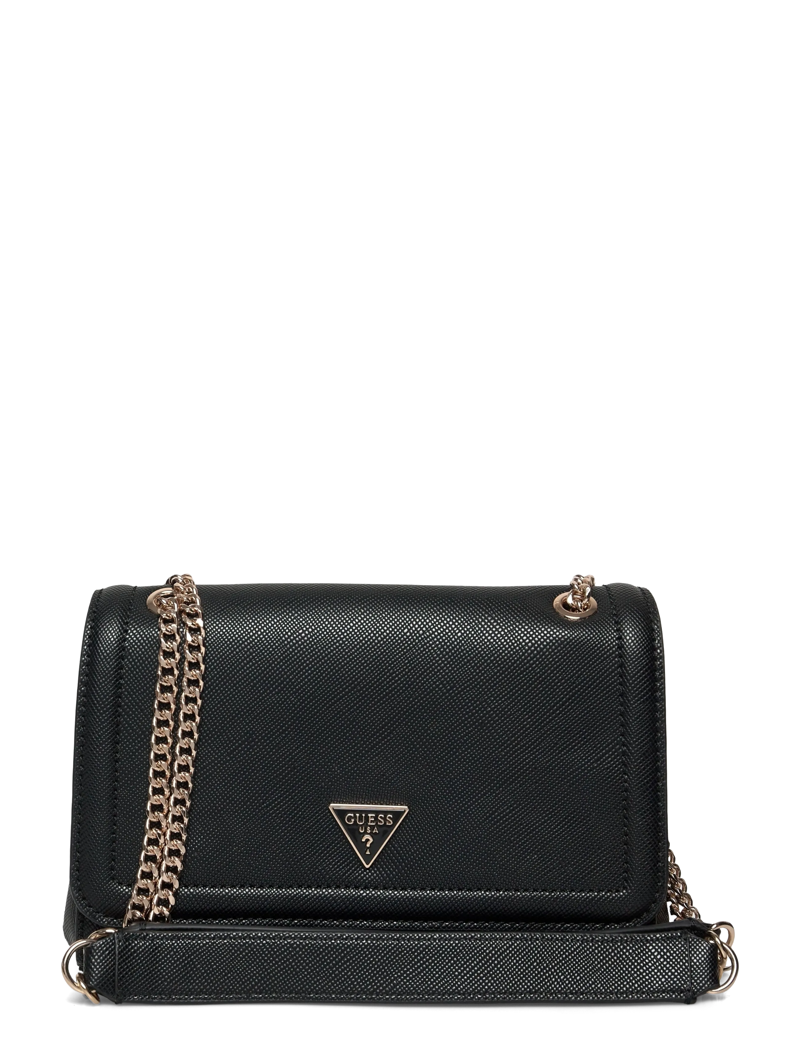 GUESS Noelle Ii Conv Xbody Flap, One Size, Black, Tasker > Crossbody-Tasker, Dame