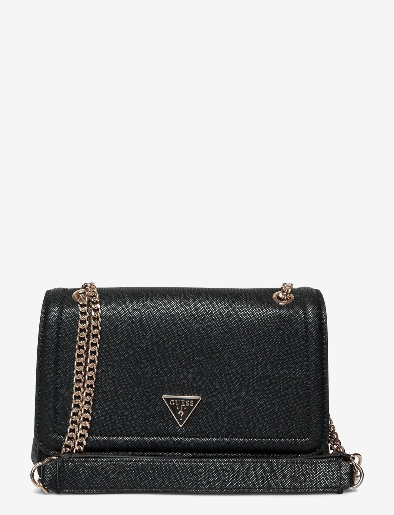 GUESS - NOELLE II CNVRTBLE XBODY FLAP - crossbody bags - black - 0