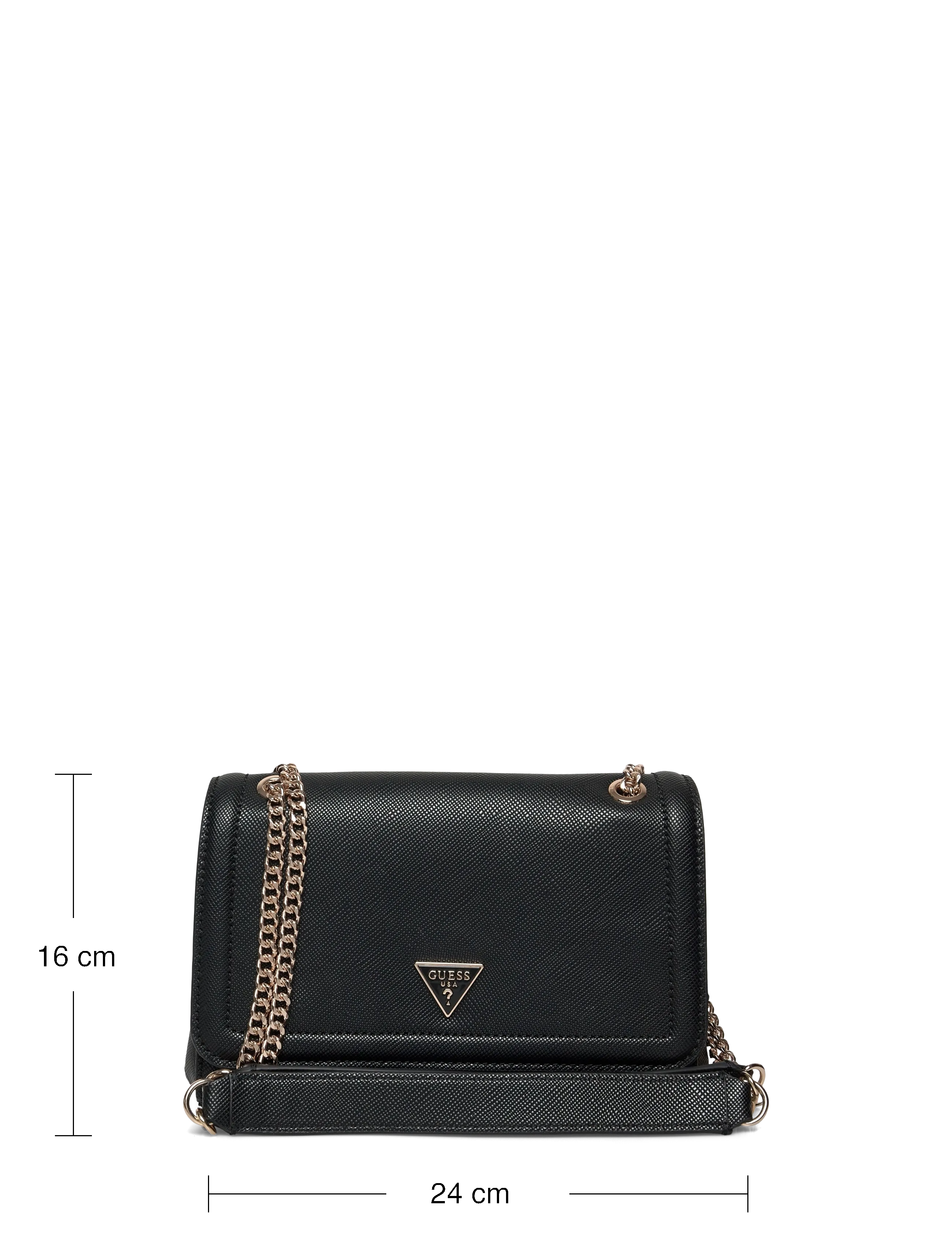 GUESS - NOELLE II CNVRTBLE XBODY FLAP - umhängetaschen - black - 3