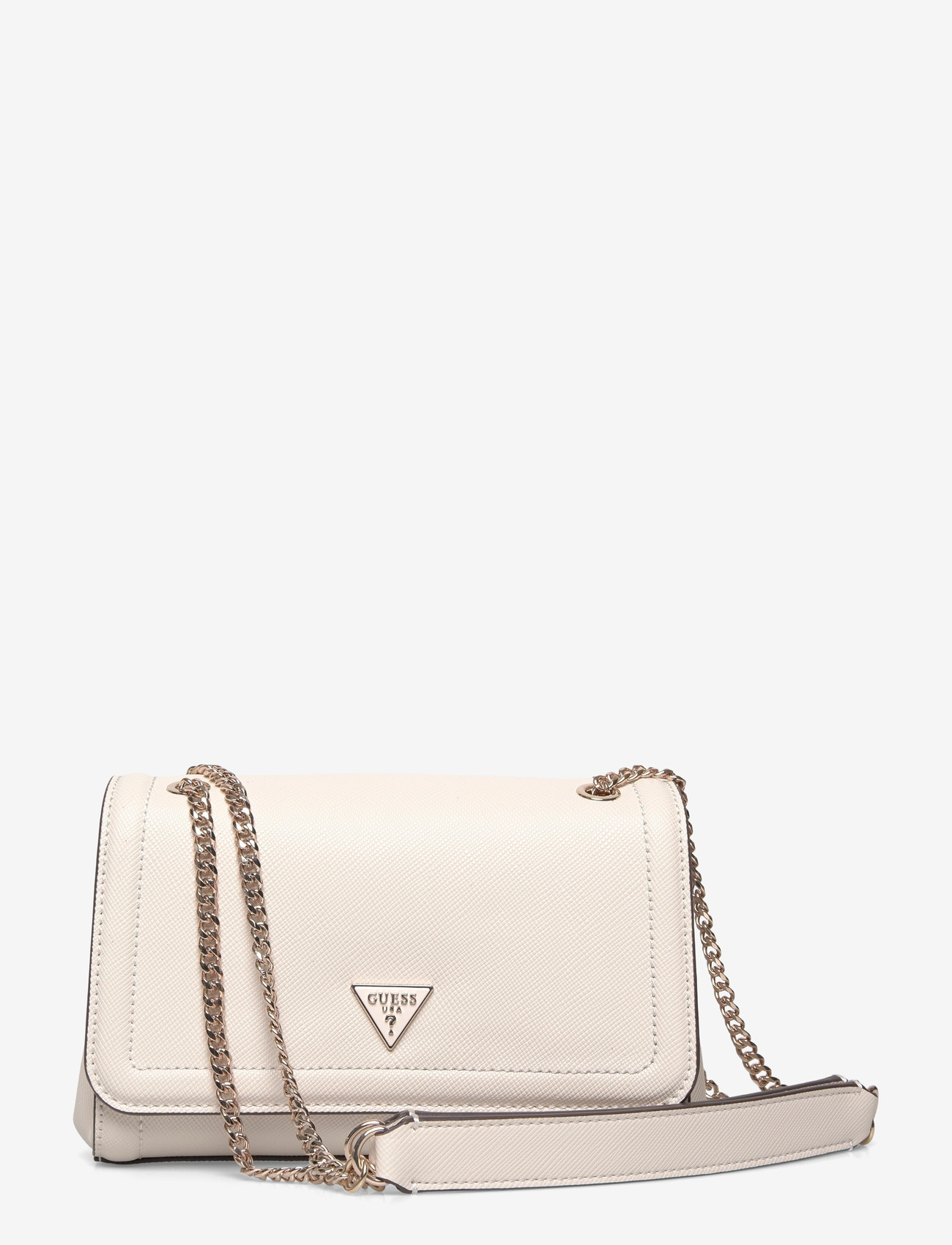 GUESS - NOELLE II CNVRTBLE XBODY FLAP - crossbody bags - bone - 0