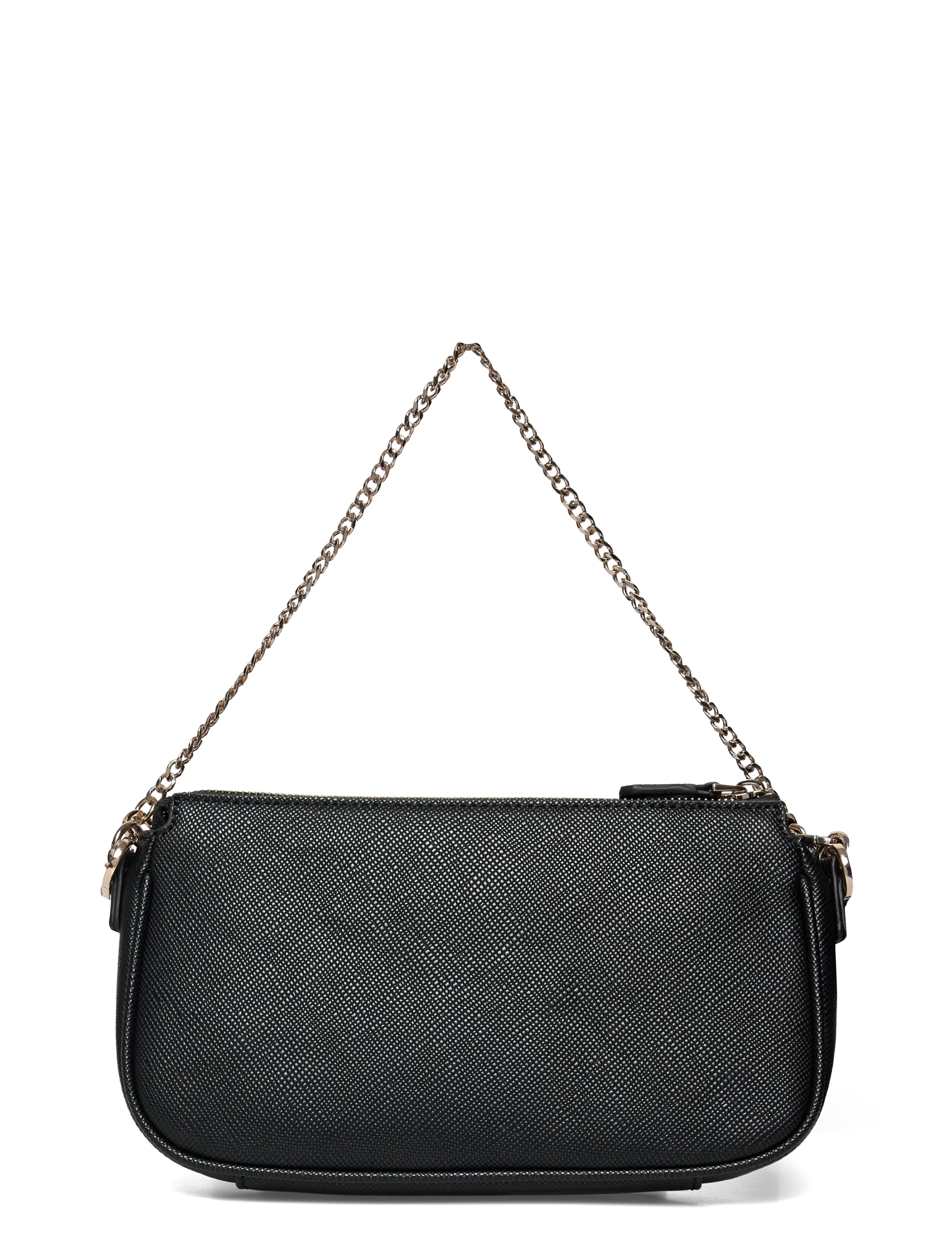 GUESS - NOELLE II DBL POUCH CROSSBODY - alltags-style - black - 1
