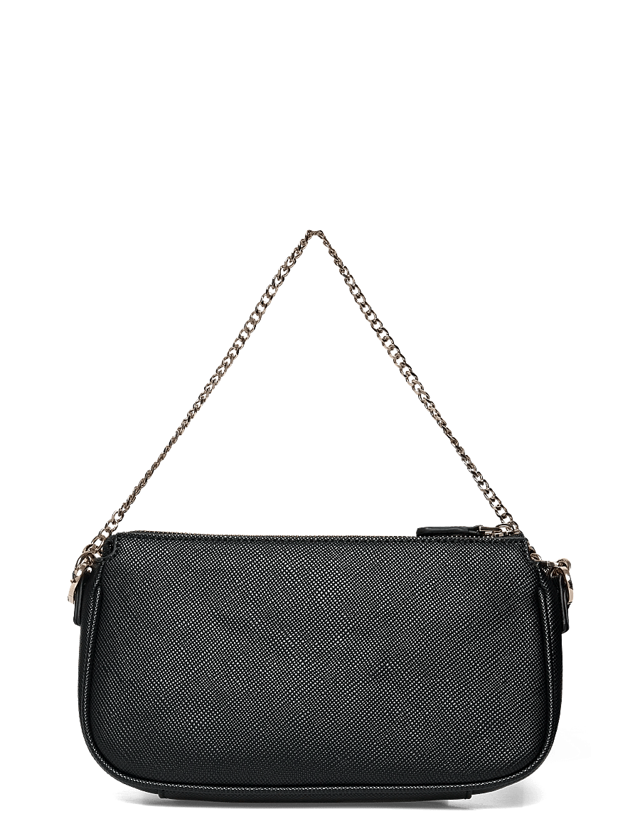 GUESS - NOELLE II DBL POUCH CROSSBODY - hverdags stil - black - 1