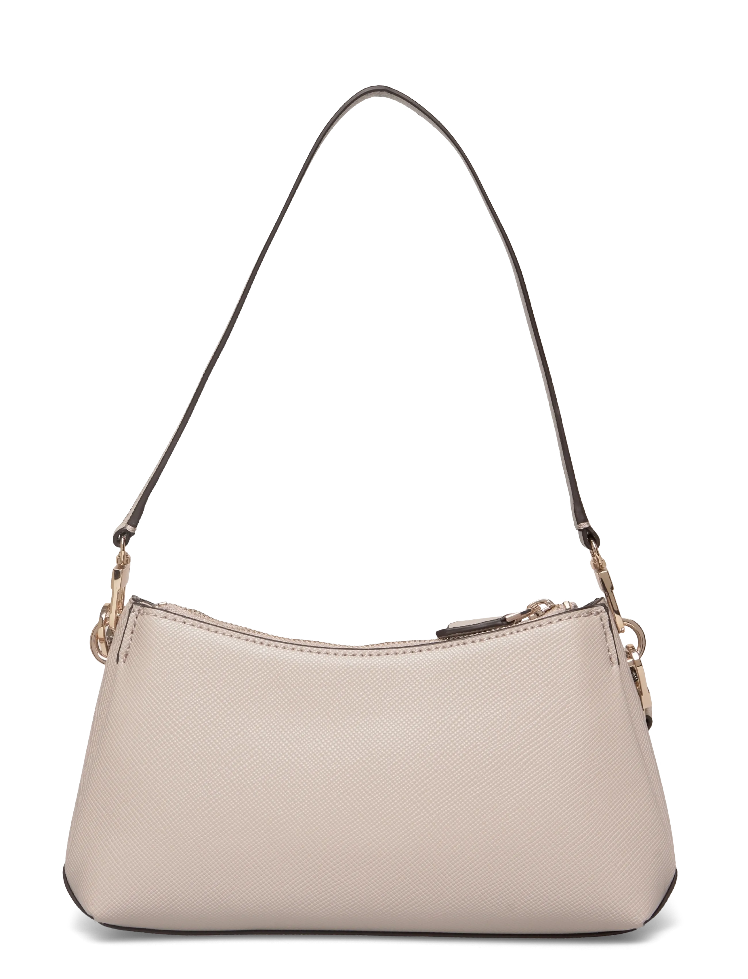 GUESS - NOELLE II 3 COMP SHLDR XBODY - axelremsväskor - taupe - 1