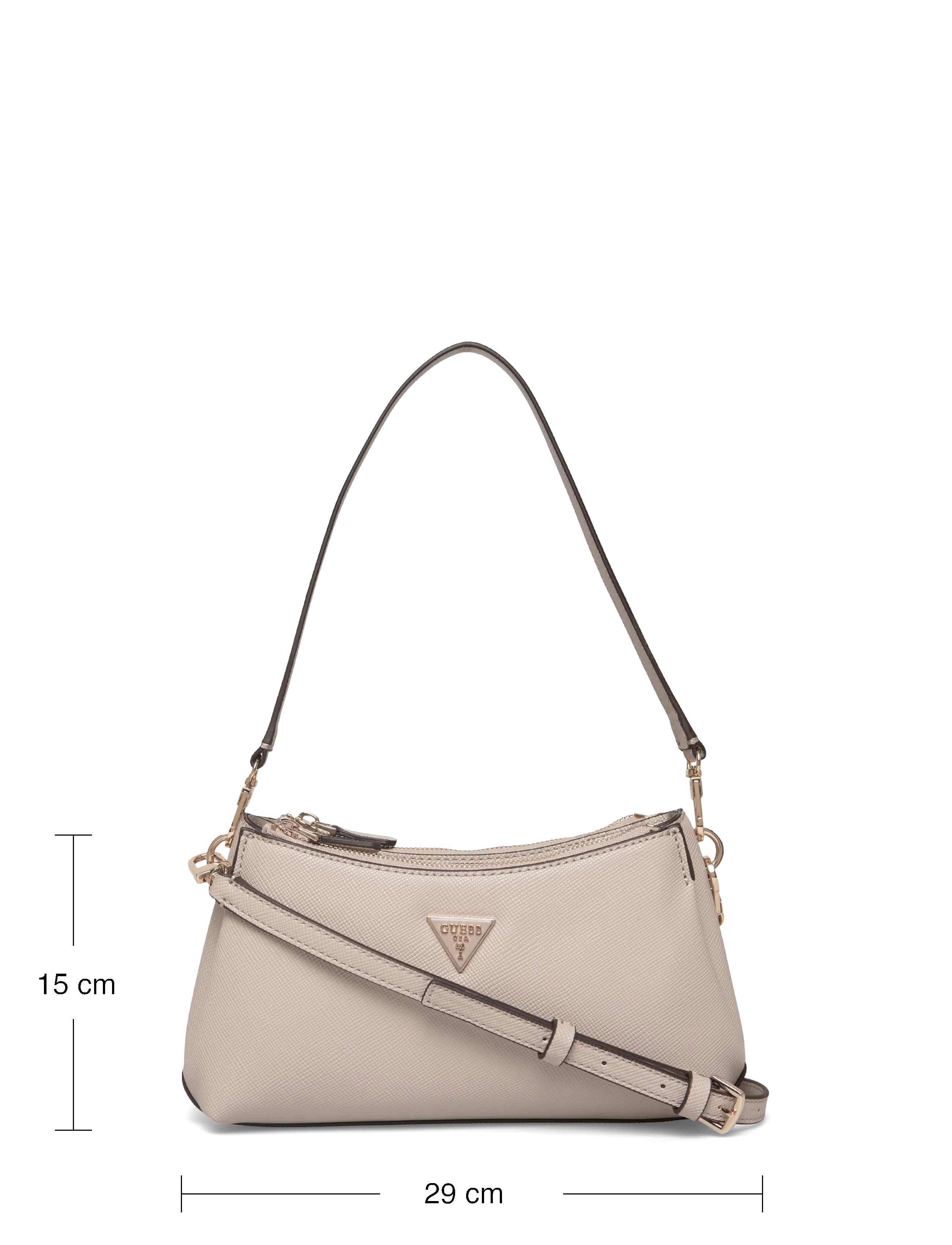 GUESS - NOELLE II 3 COMP SHLDR XBODY - festtøj til outletpriser - taupe - 3