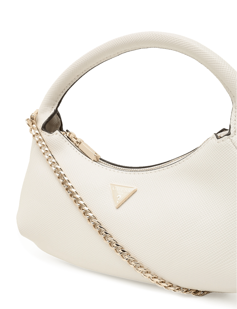 GUESS - GILDA MINI HOBO - speciella tillfällen - off white - 2