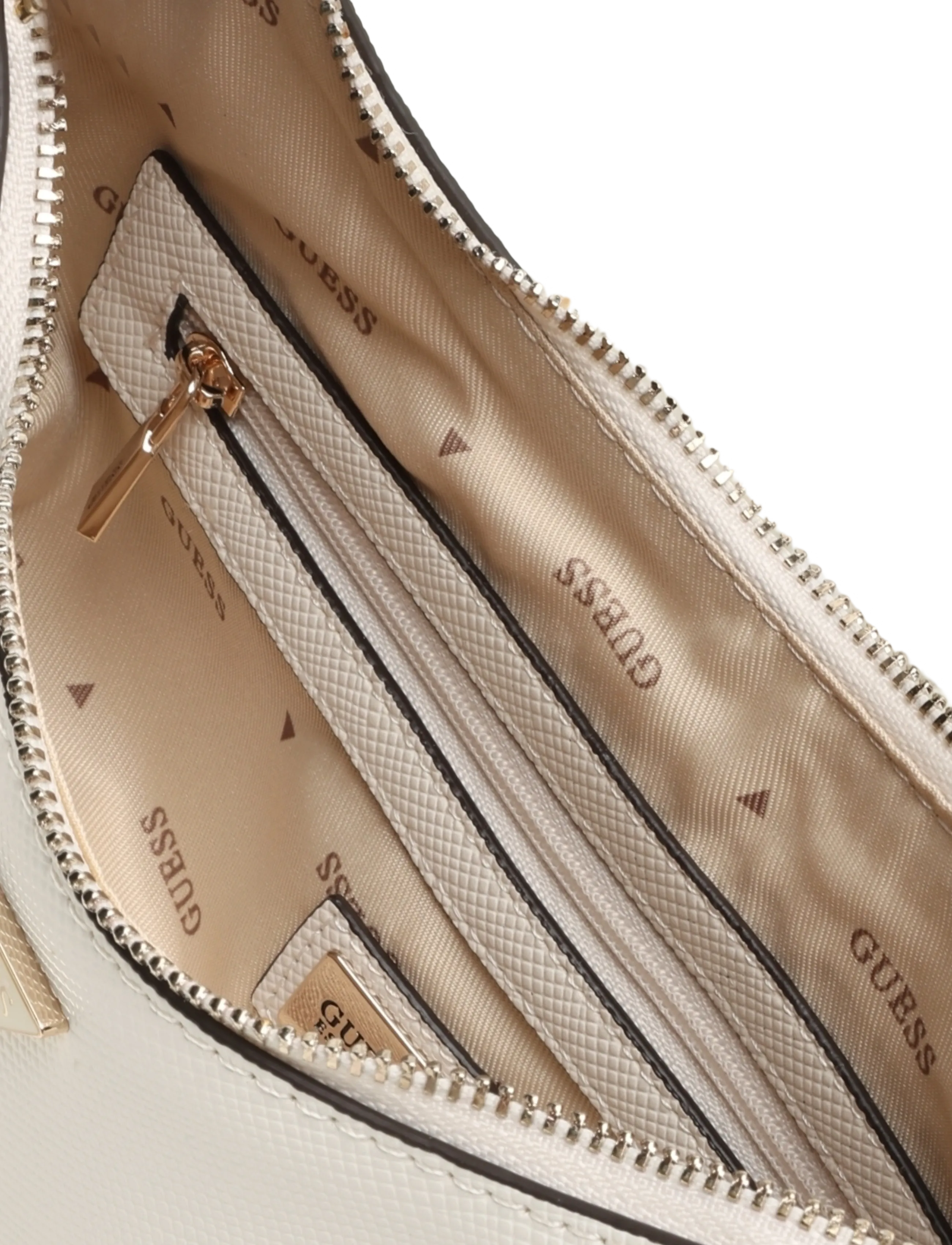 GUESS - GILDA MINI HOBO - off white - 3