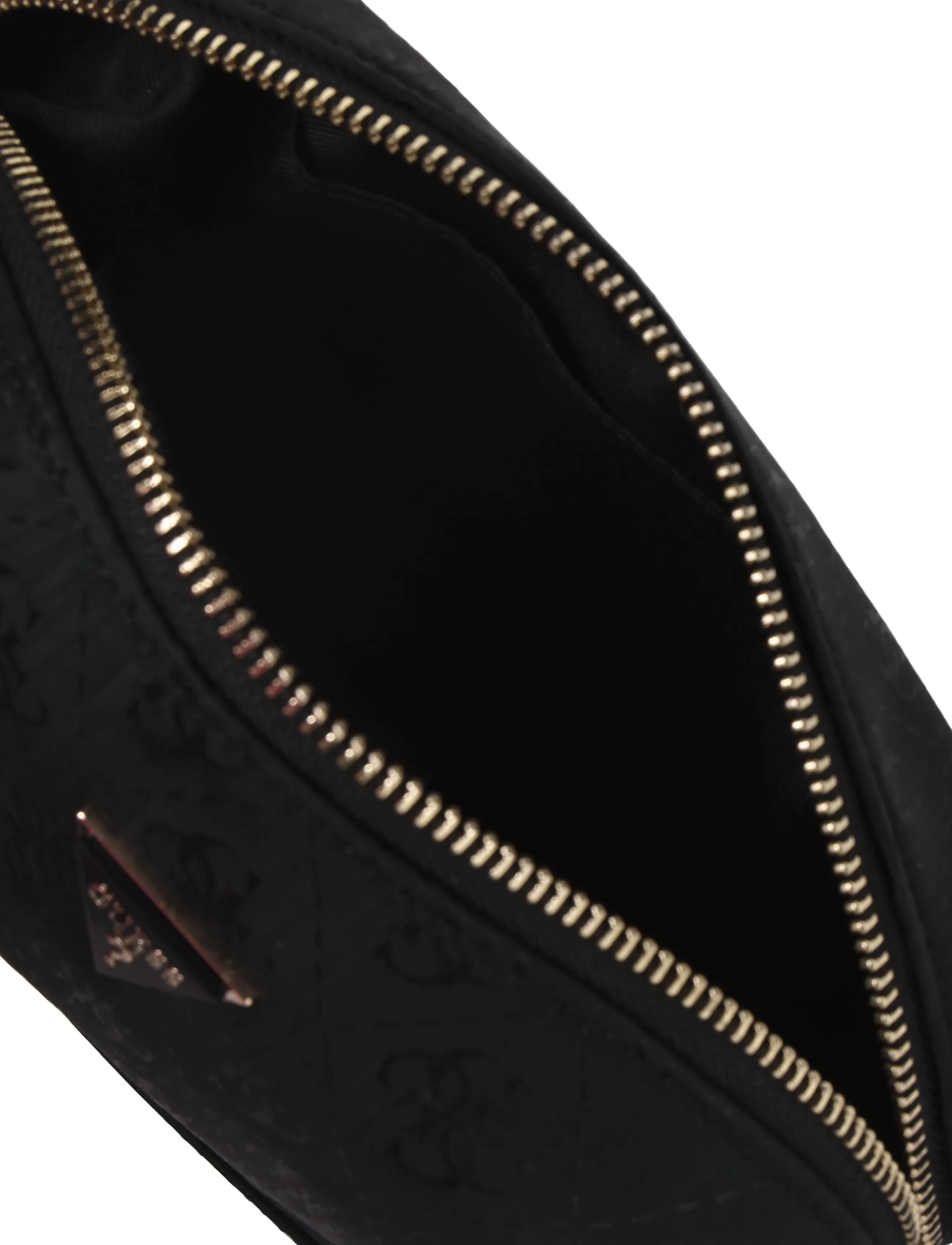 GUESS - BEAUTY TOP ZIP - makeup bags - black - 3