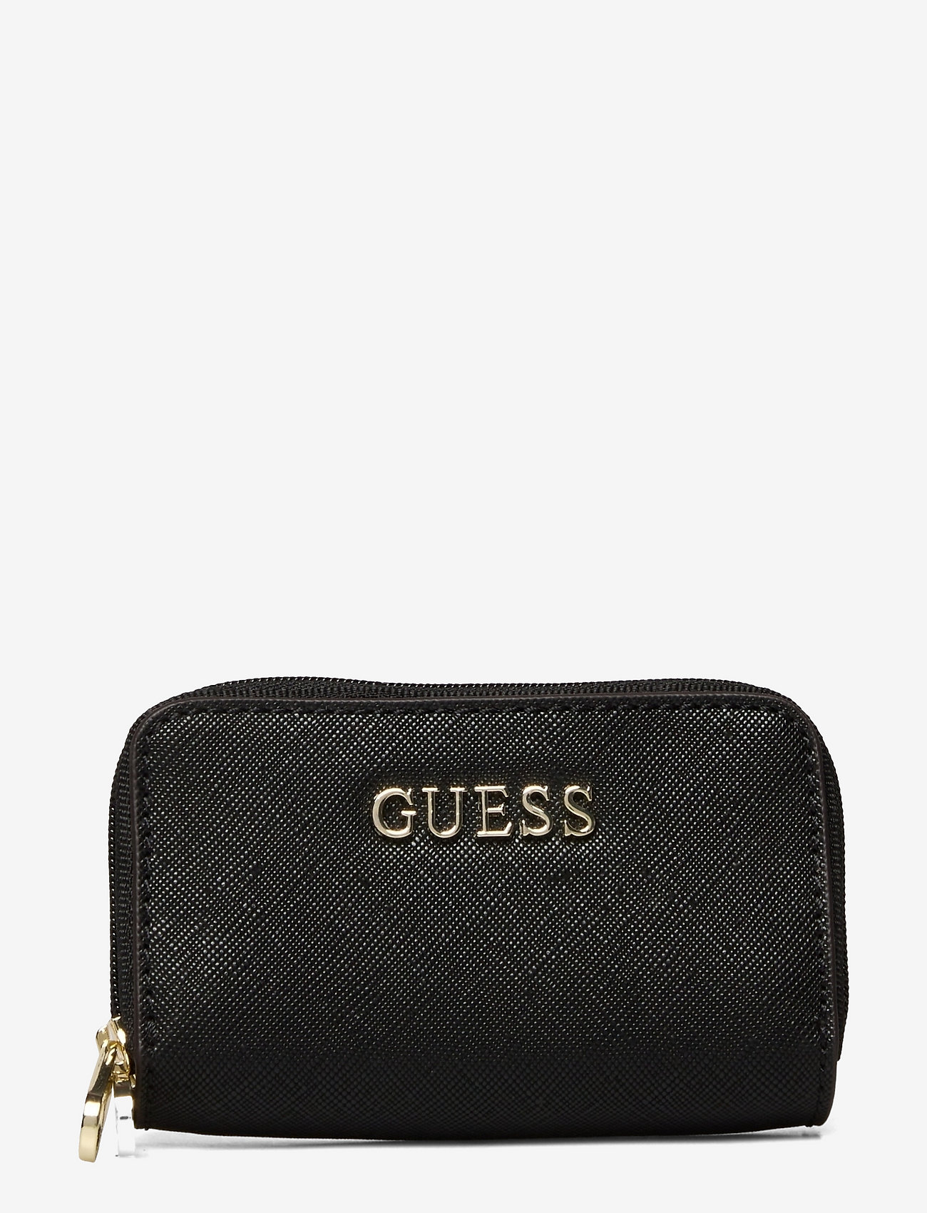 GUESS - VANILLE DOUBLE ZIP MINI WALLET - black - 0