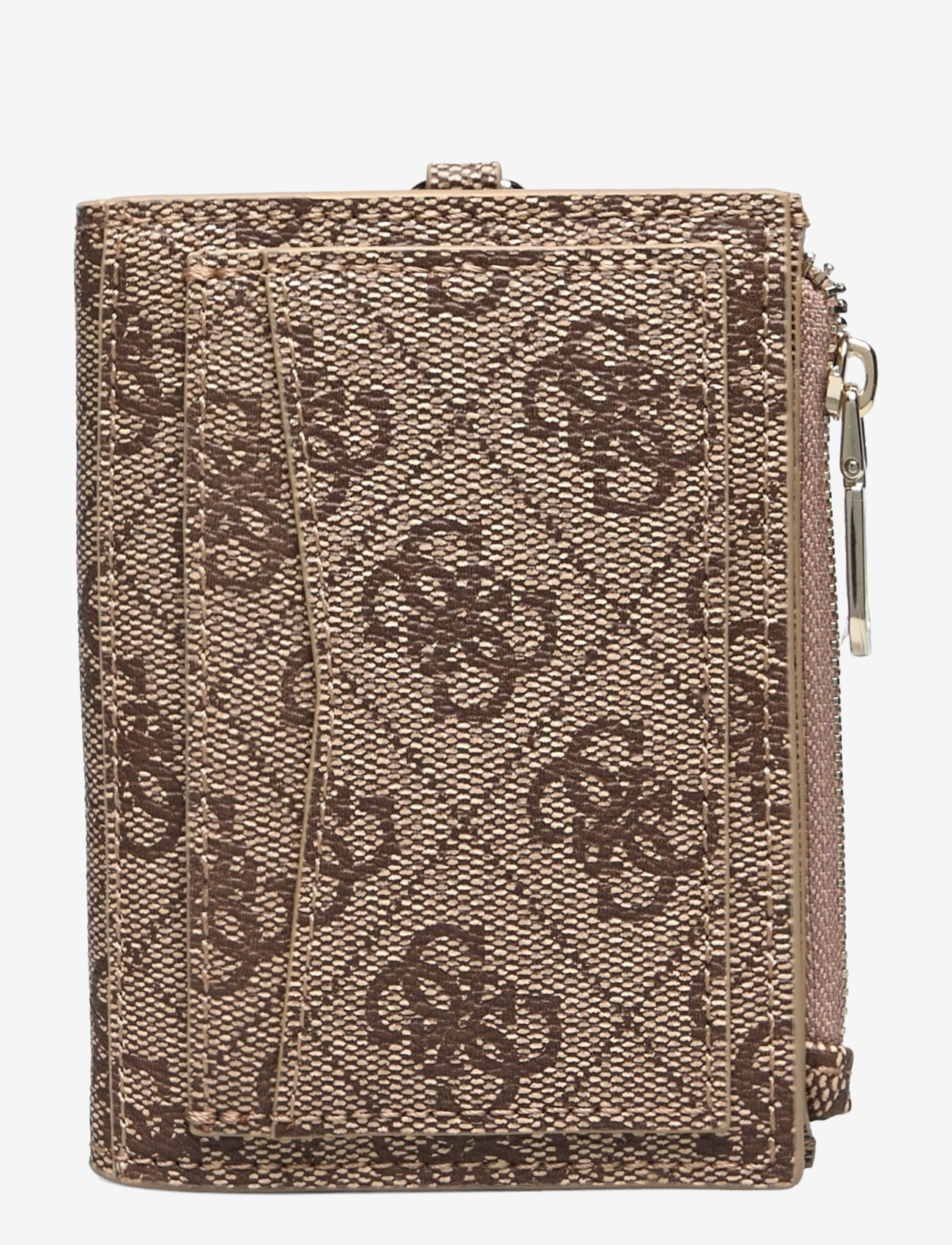 GUESS - ZAMIRA CARD HOLDER - latte logo - 1