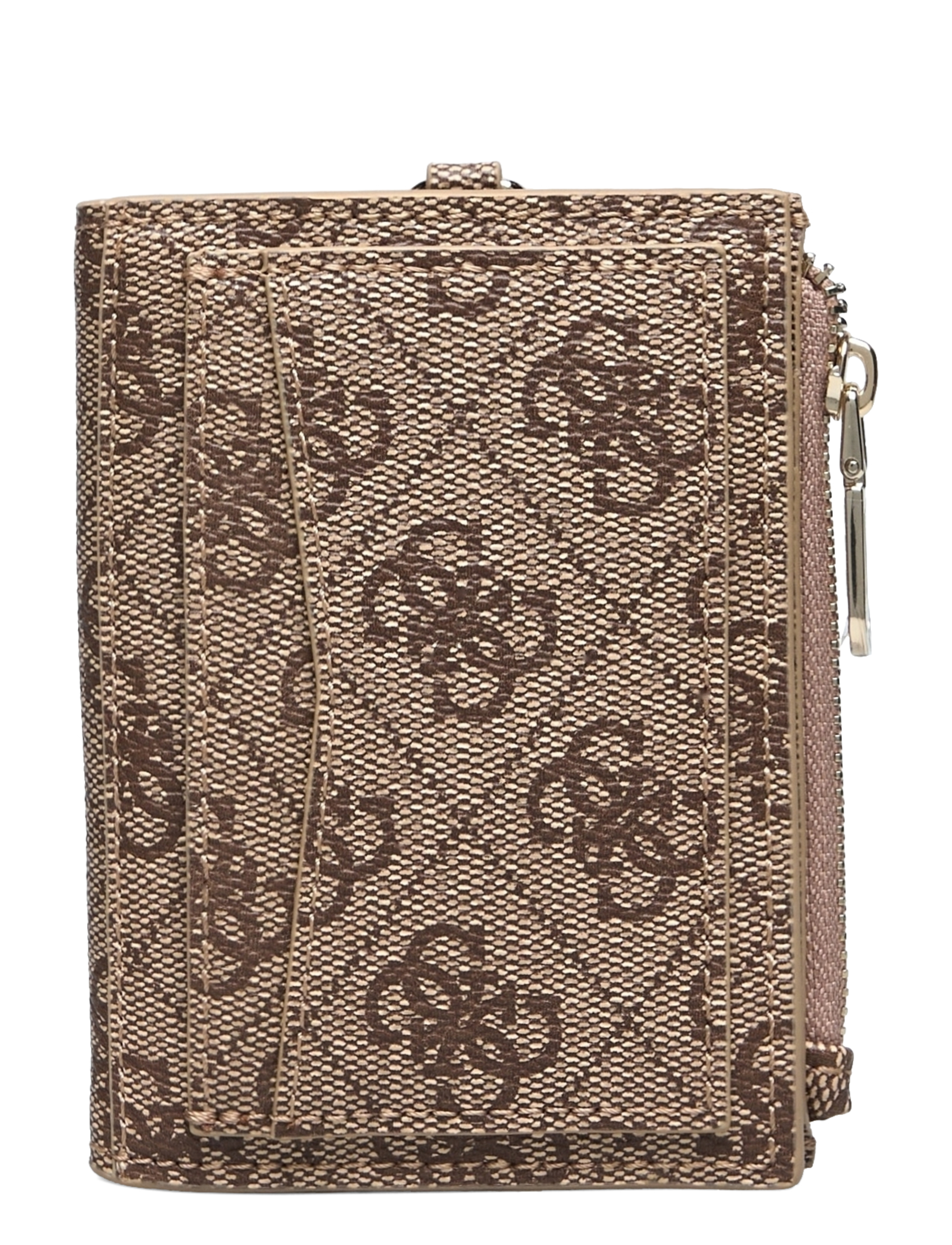 GUESS - ZAMIRA CARD HOLDER - latte logo - 1