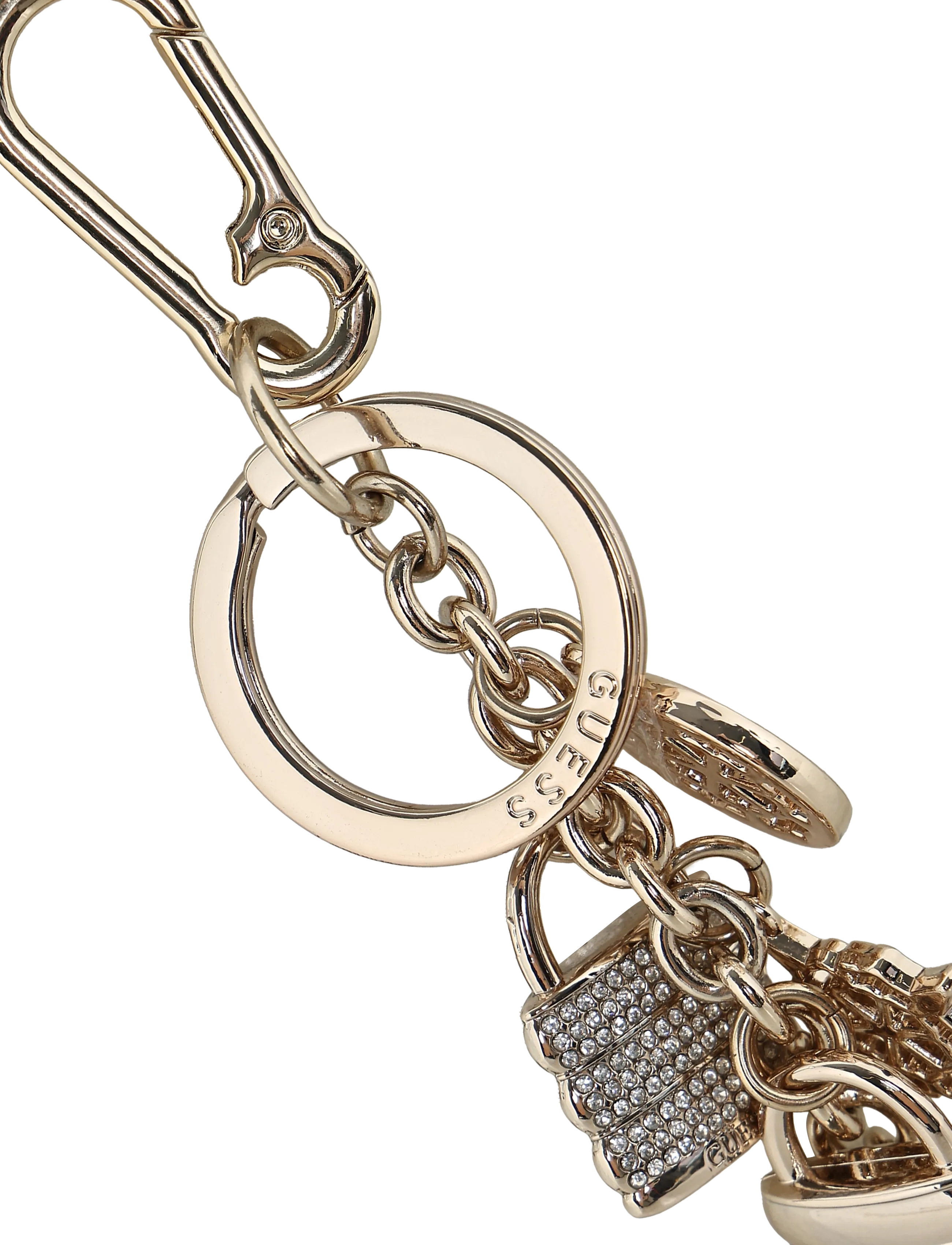 GUESS - KEYRING - gold - 2