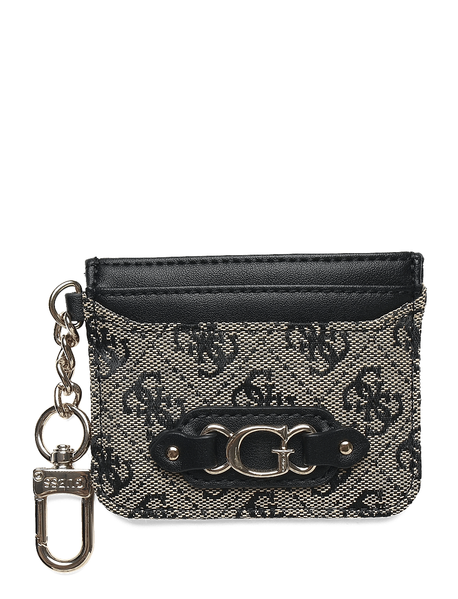 GUESS - SAMANTHA CARD CASE - black logo - 0