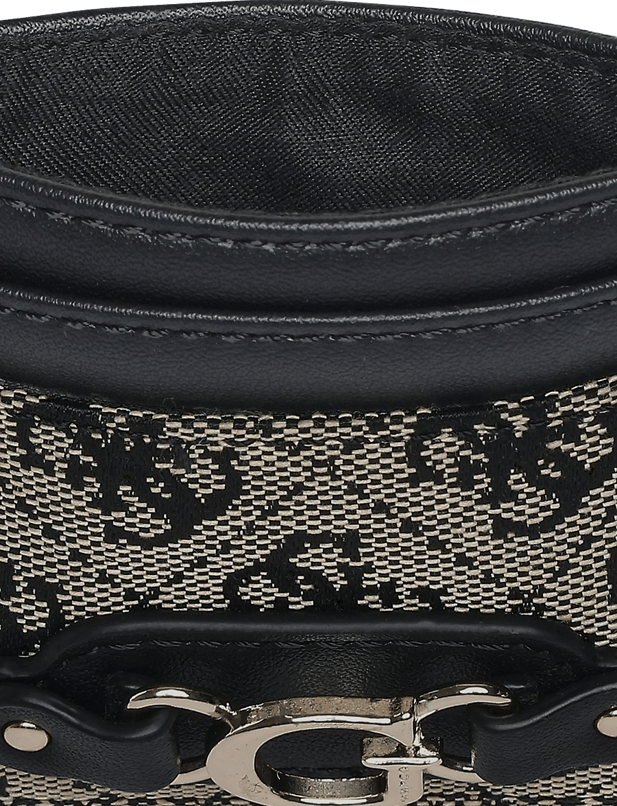 GUESS - SAMANTHA CARD CASE - black logo - 4