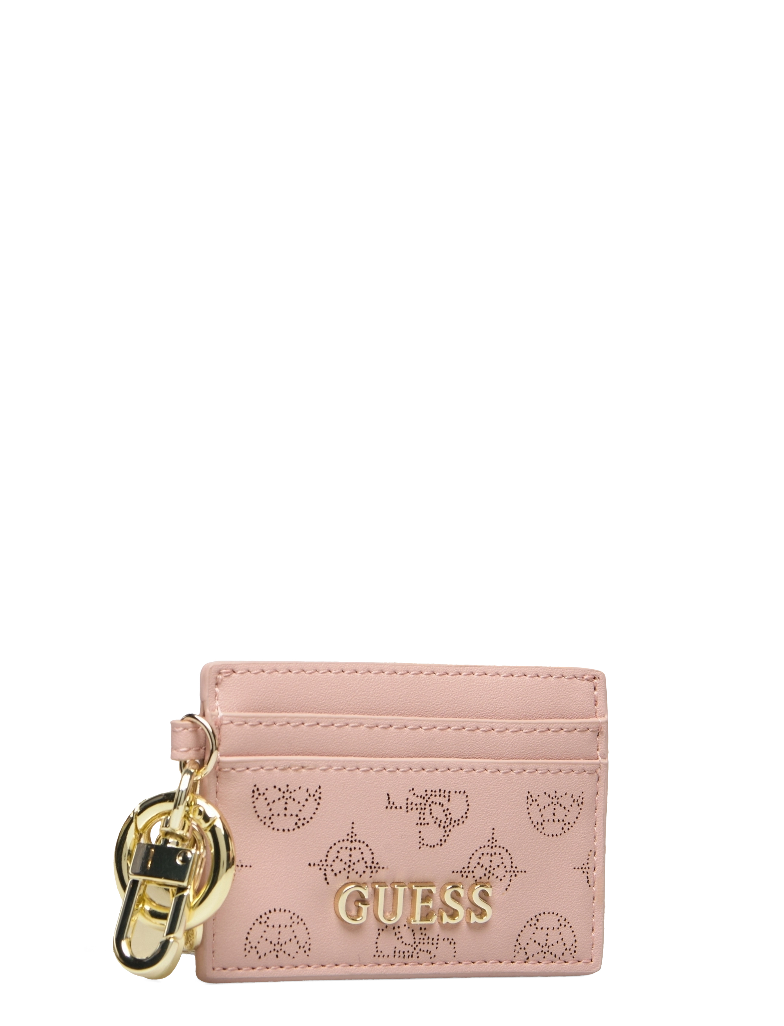 GUESS - JACALINE CARD CASE KEYRING - nude - 2