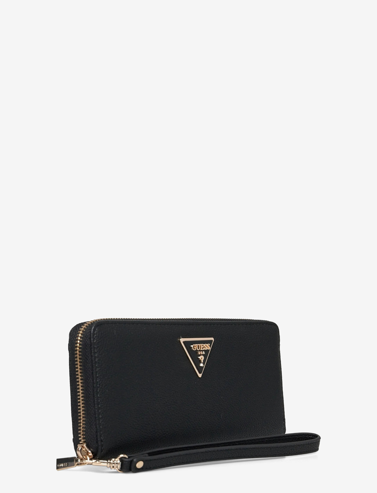 GUESS - LAUREL II SLG LARGE ZIP AROUND - gifts below 15000kr - black - 2