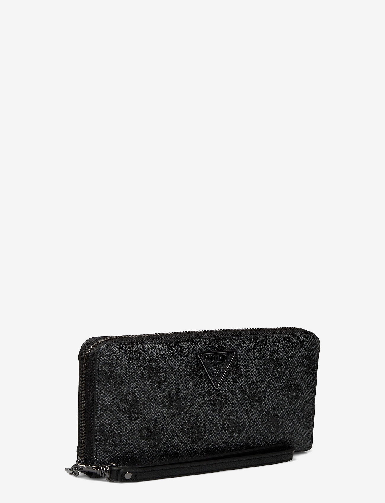 GUESS - NOELLE SLG LARGE ZIP AROUND - coal - 2