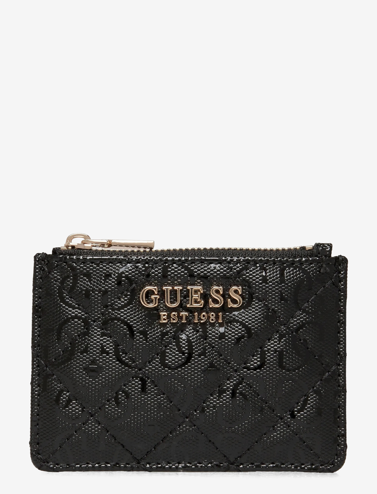 GUESS - IDRA SLG CREDIT CARD CASE - geschenke unter chf 50 - black - 0