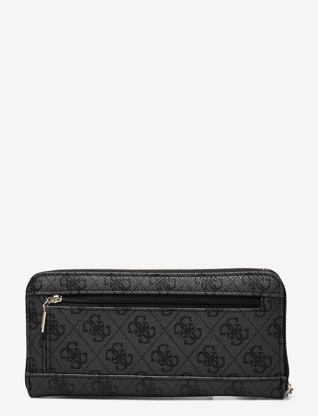 GUESS - ALBY SLG LARGE ZIP AROUND - coal - 1
