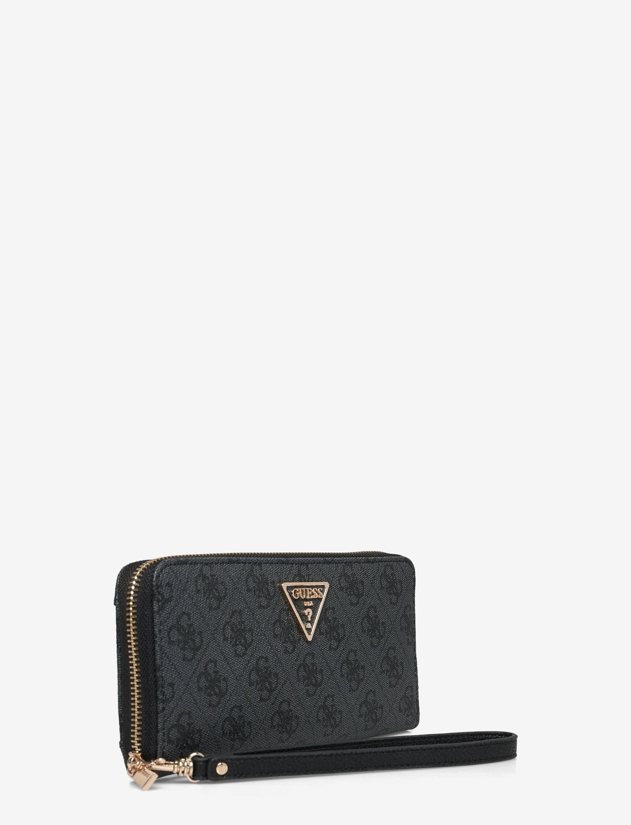 GUESS - LAUREL II SLG LARGE ZIP AROUND - wallets - coal logo - 2