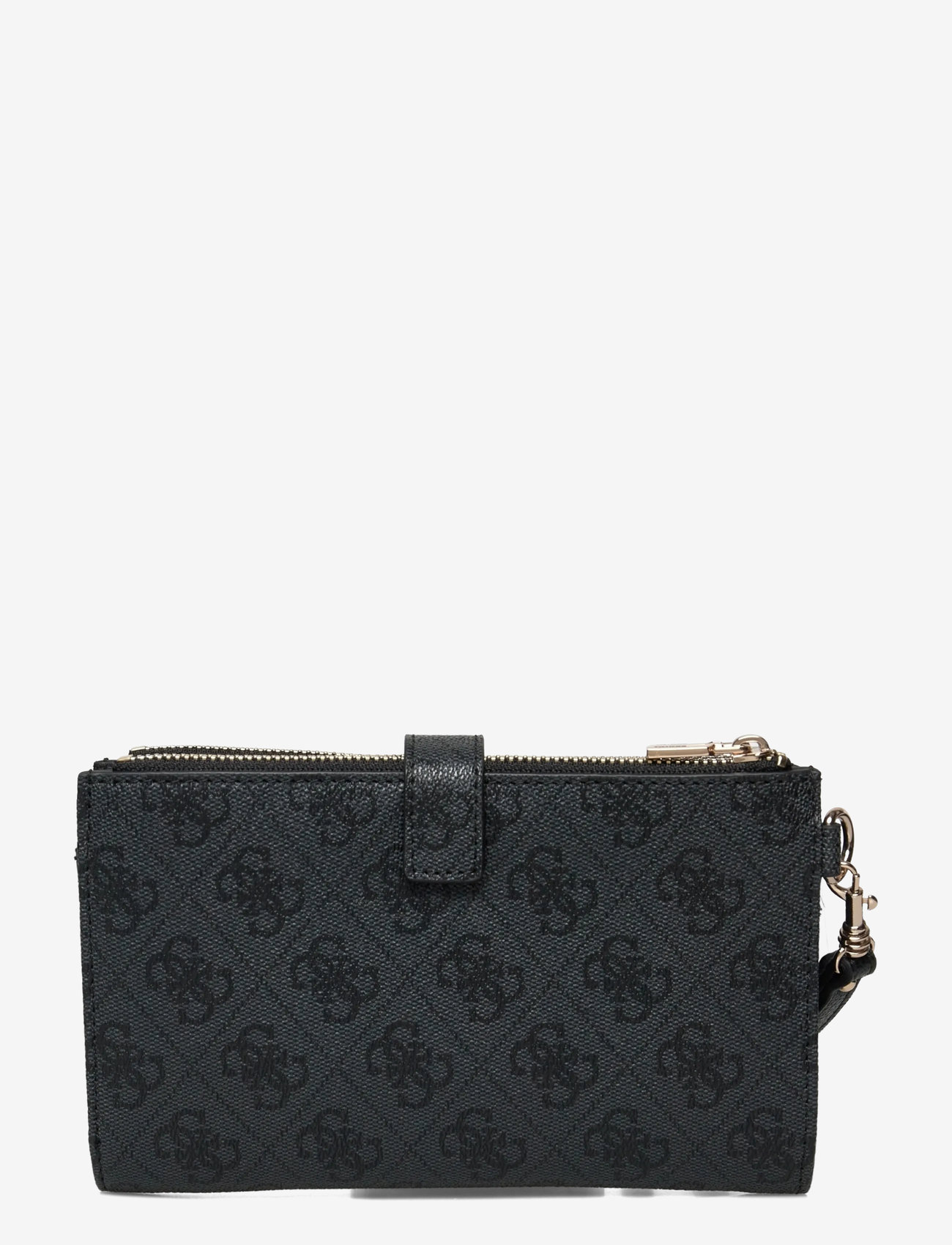 GUESS - LAUREL II SLG DBL ZIP ORGNZR - portemonnaies - coal logo - 1