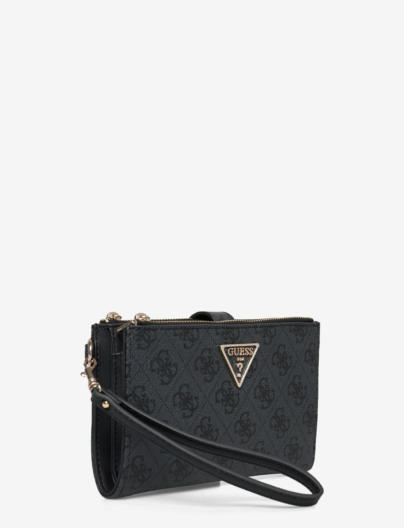 GUESS - LAUREL II SLG DBL ZIP ORGNZR - portemonnaies - coal logo - 2