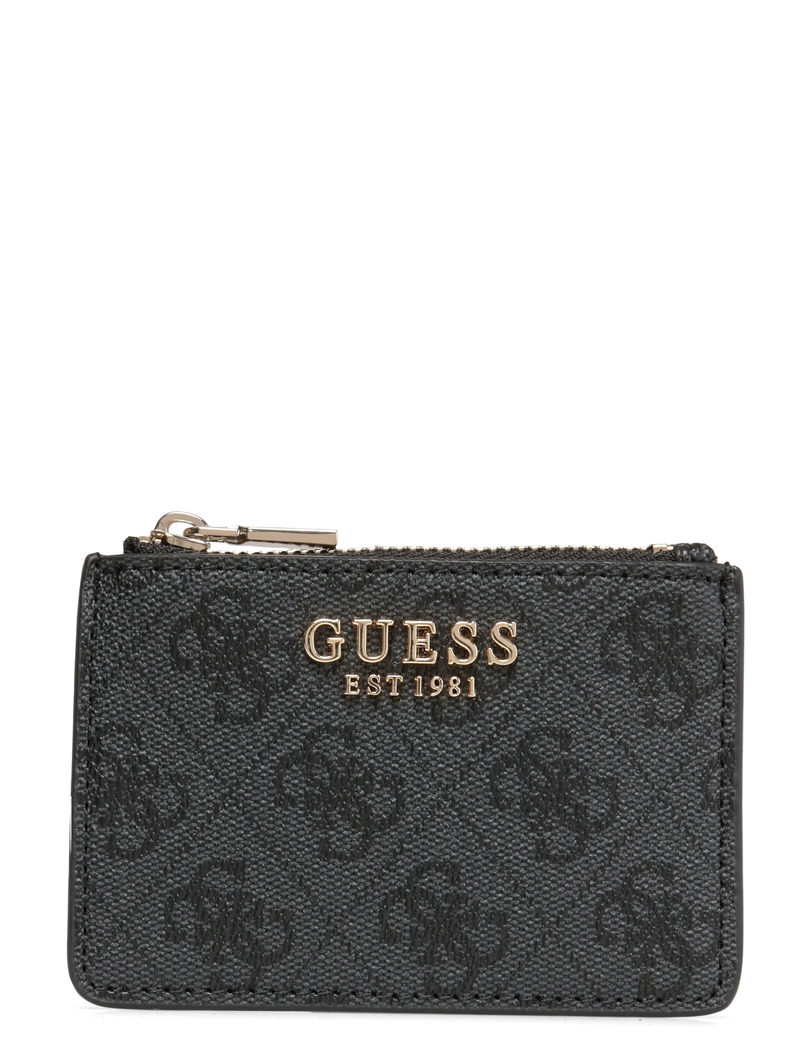 GUESS Laurel Ii Slg Credit Card Case, One Size, Holders & Wallets, Schwarz - Holder, Frauen