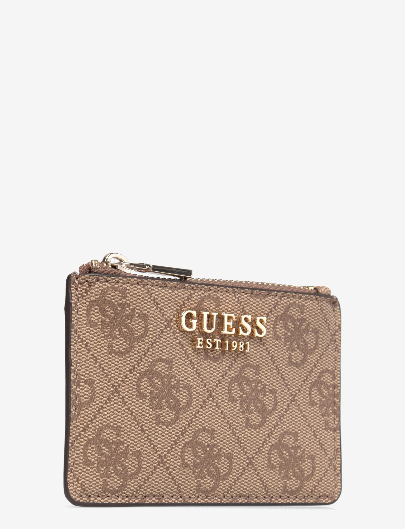 GUESS - LAUREL II SLG CREDIT CARD CASE - kingitused alla 50€ - latte logo - 2