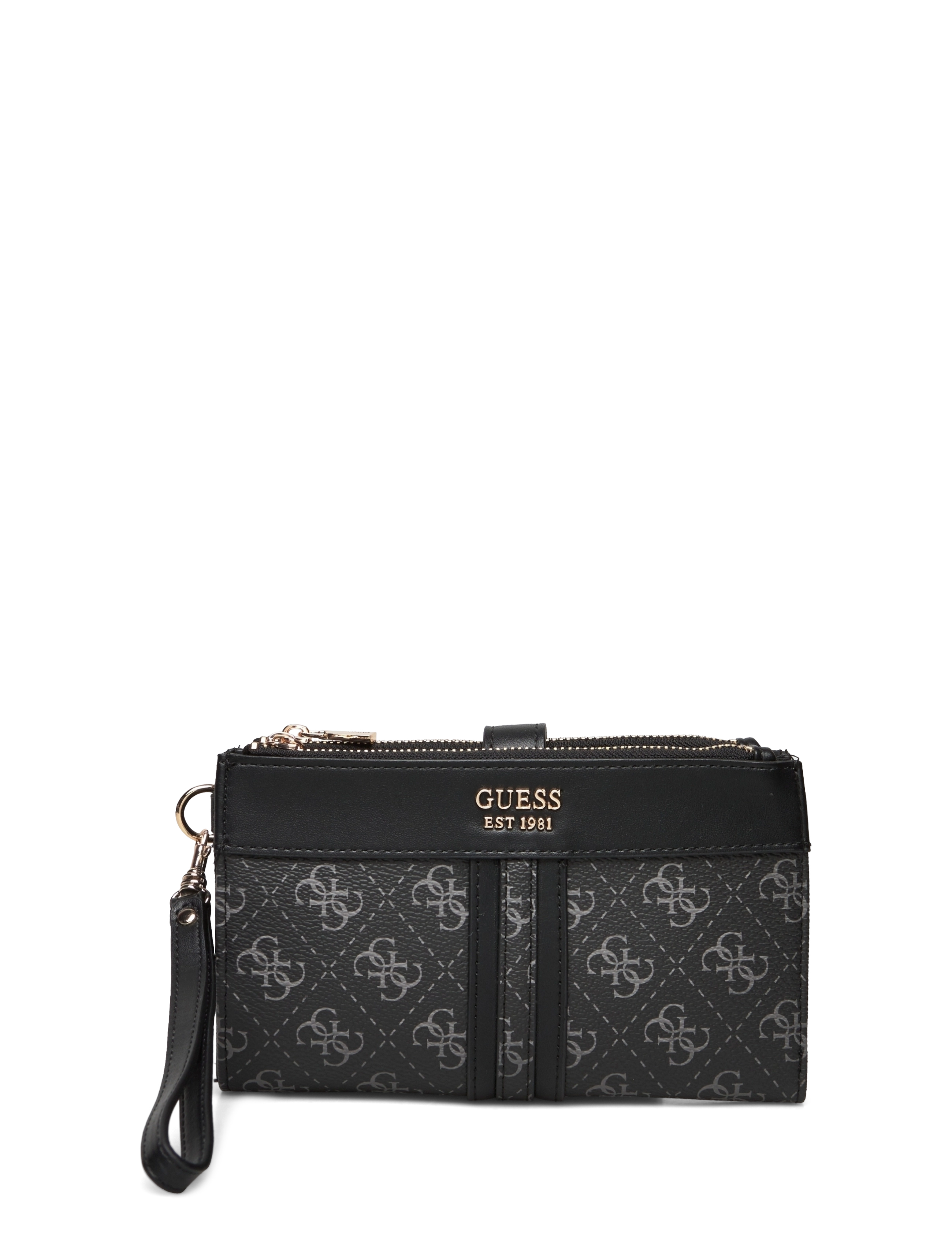 KASINTA SLG DBL ZIP ORGANIZER - COAL MULTI