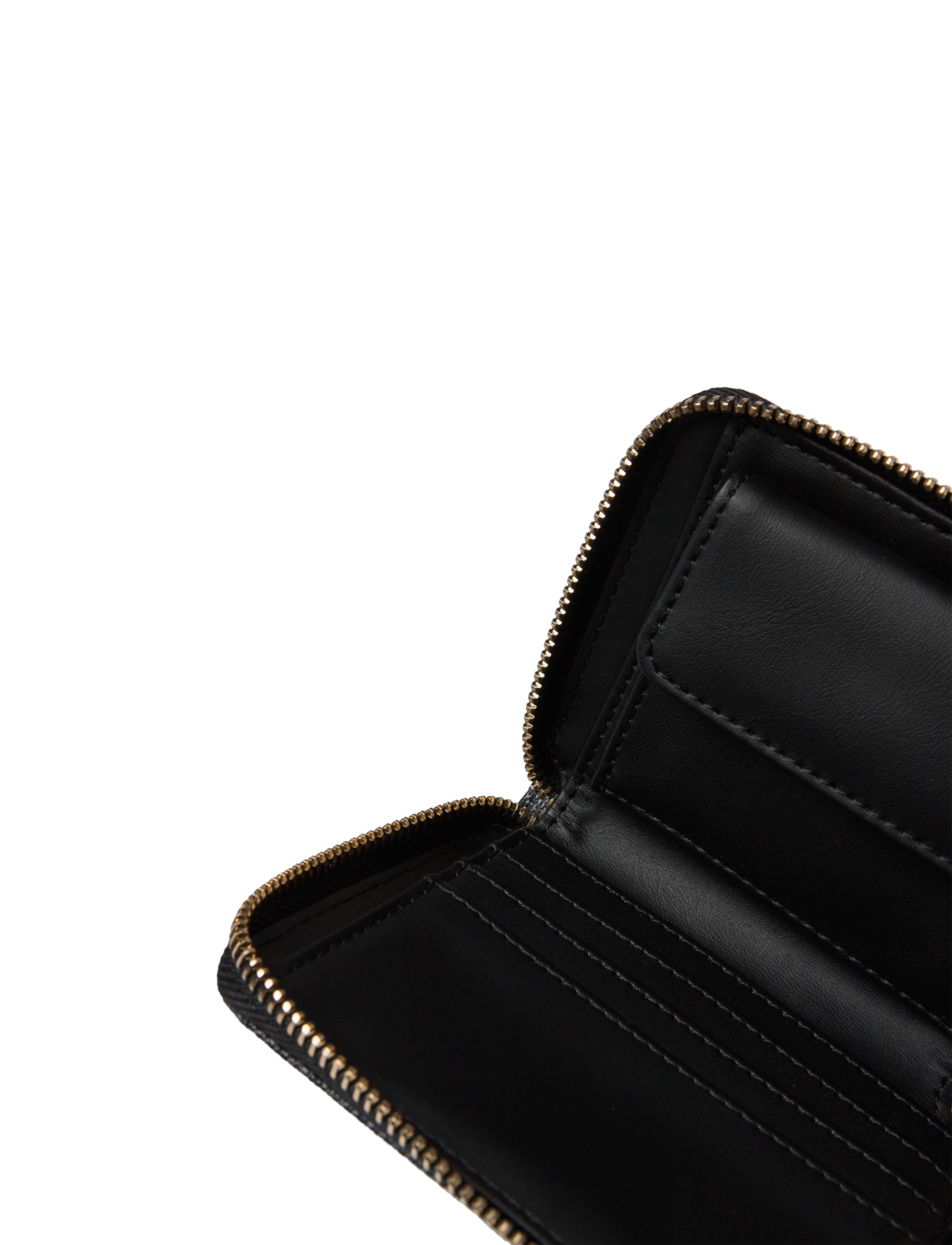 GUESS - LAUREL SLG SMALL ZIP AROUND - coal logo - 3