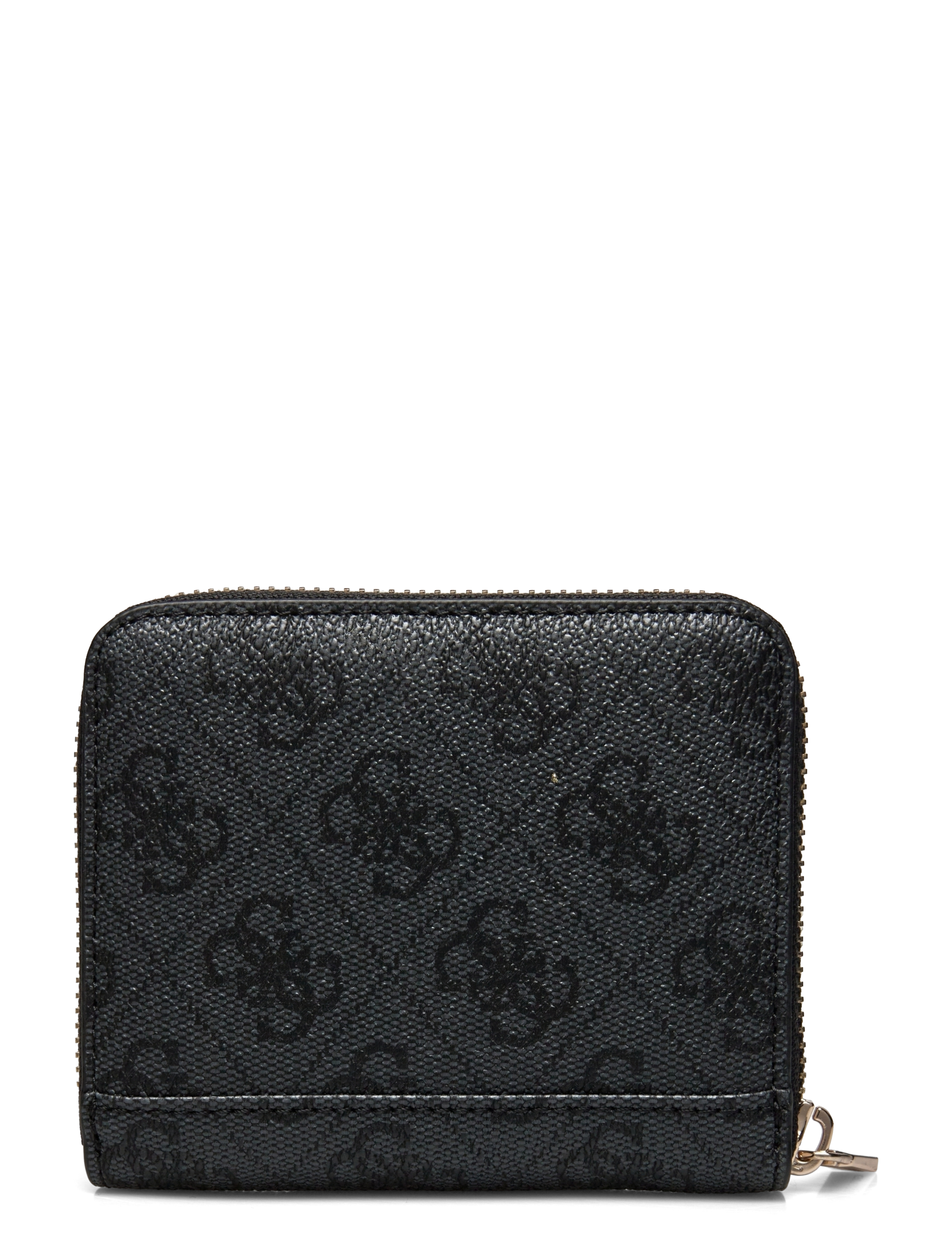 GUESS - LAUREL SLG SMALL ZIP AROUND - coal logo - 1
